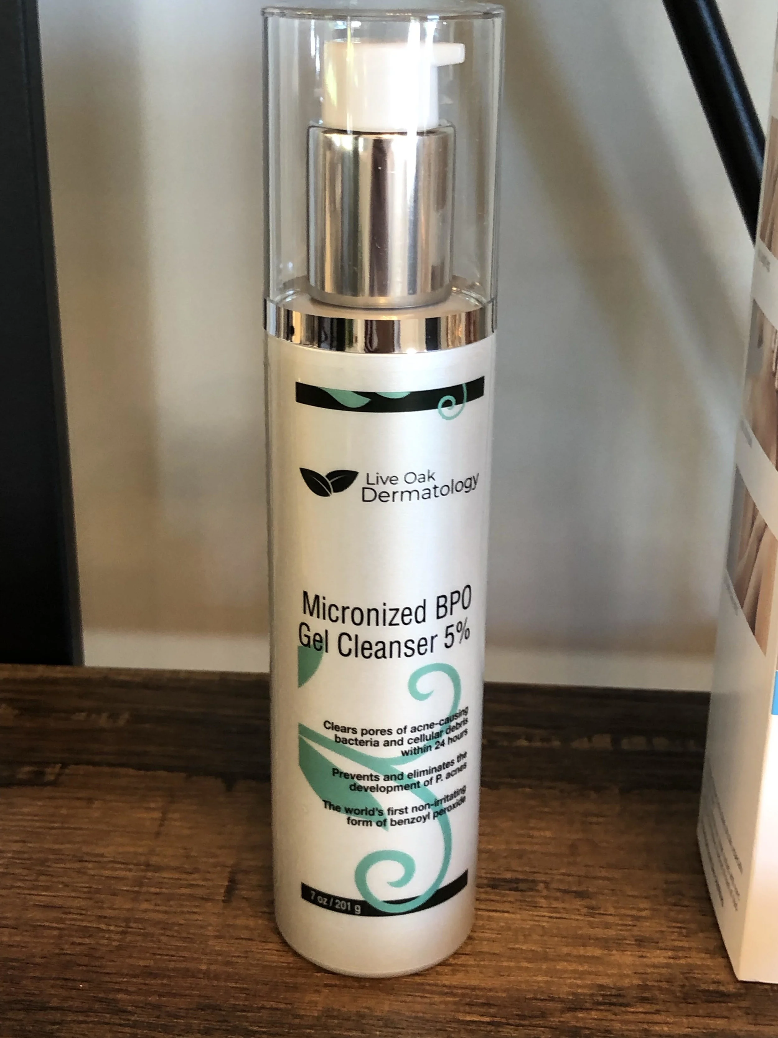 Micronized Benzoyl Peroxide Wash