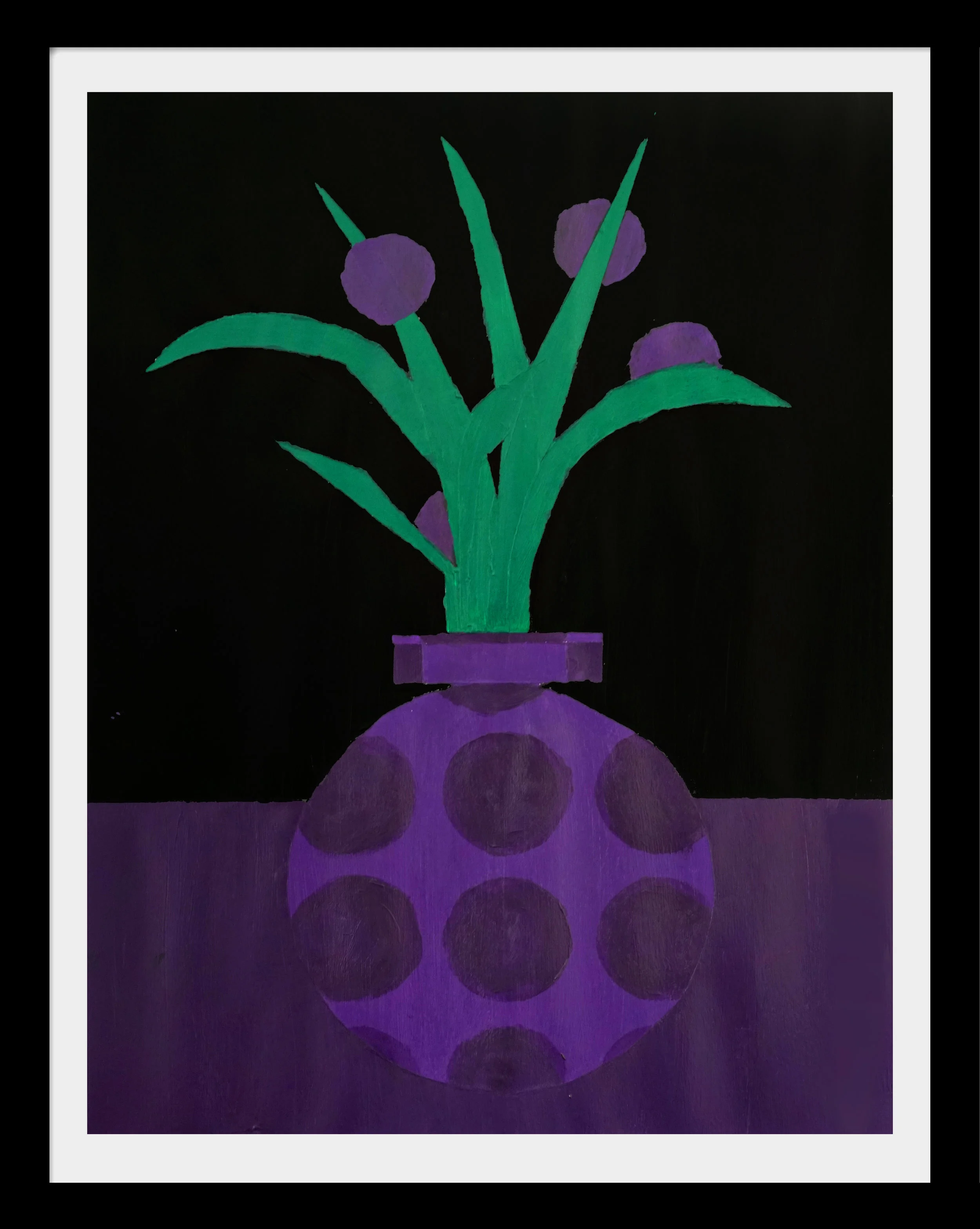 The Violet Still Life NO. 1