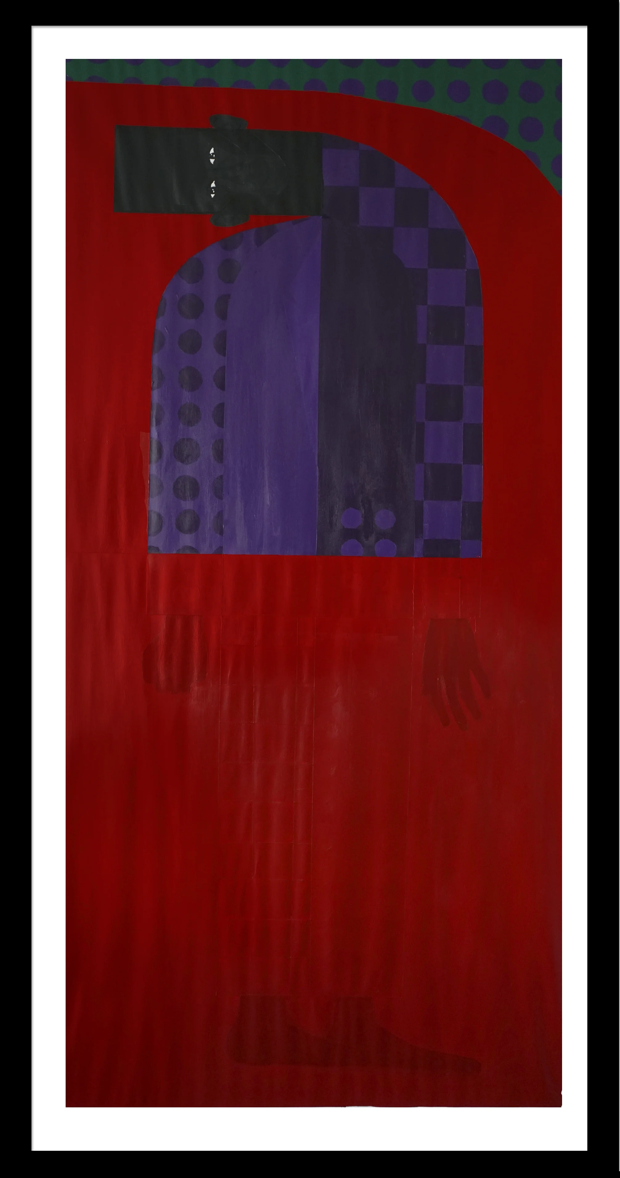 Violet Dreamscape No. 6 (Self-Baptism)
