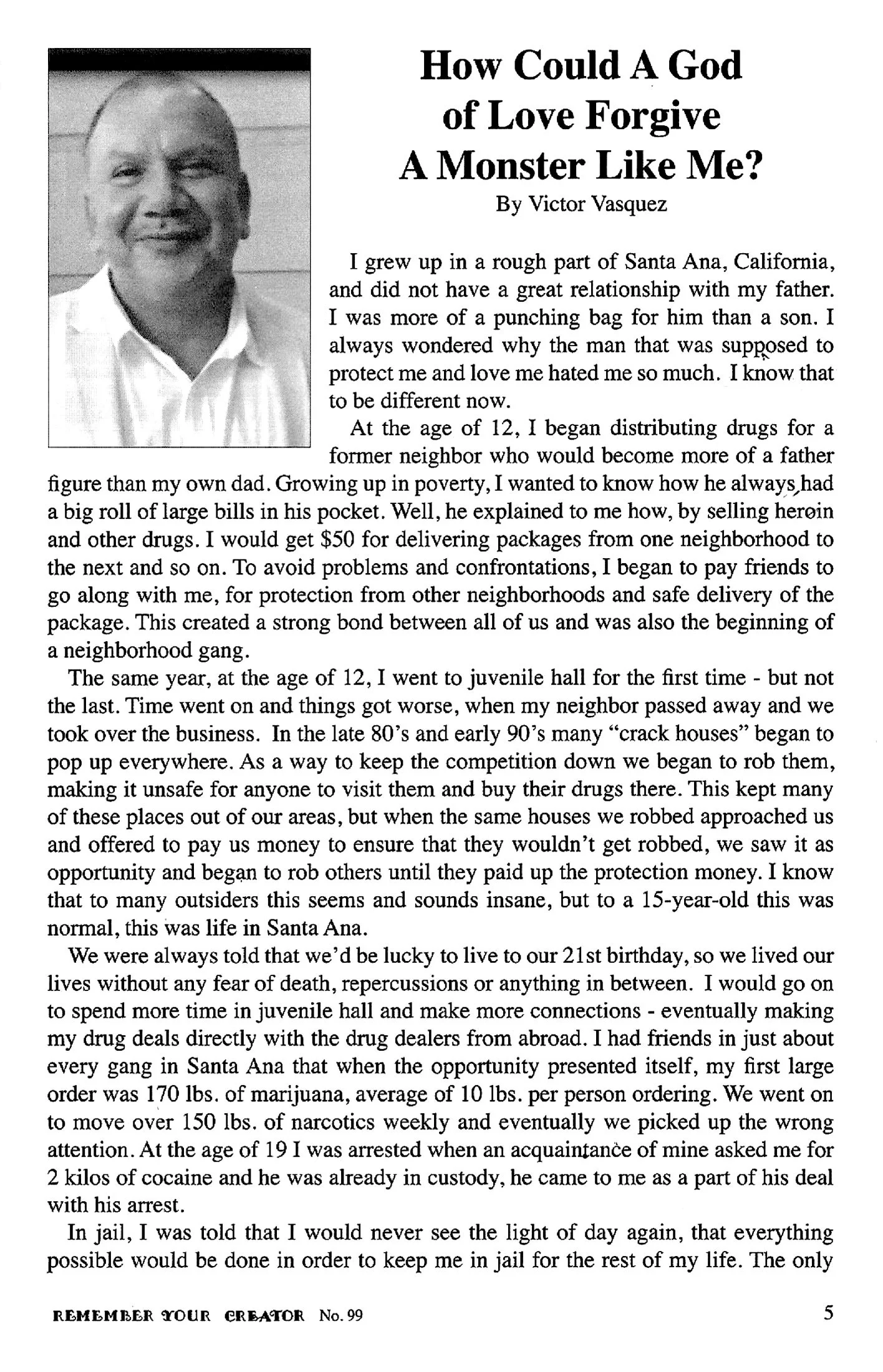 Article: How Could A God of Love Forgive A Monster Like Me?