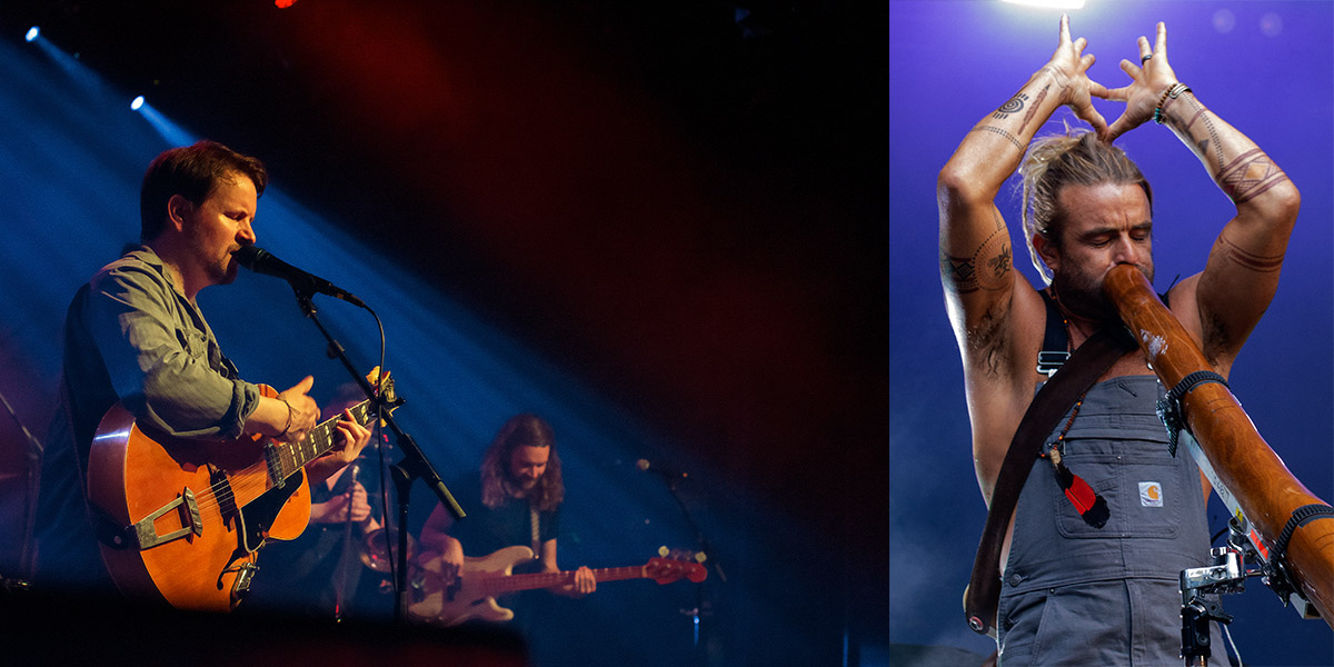 Xavier Rudd and Jon and Roy