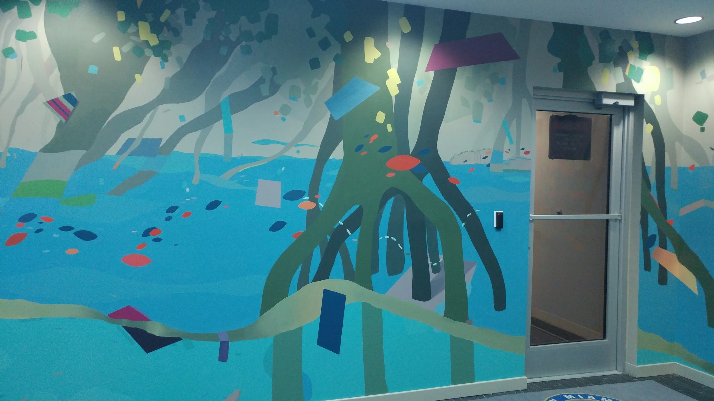 Interior Mural, Detail