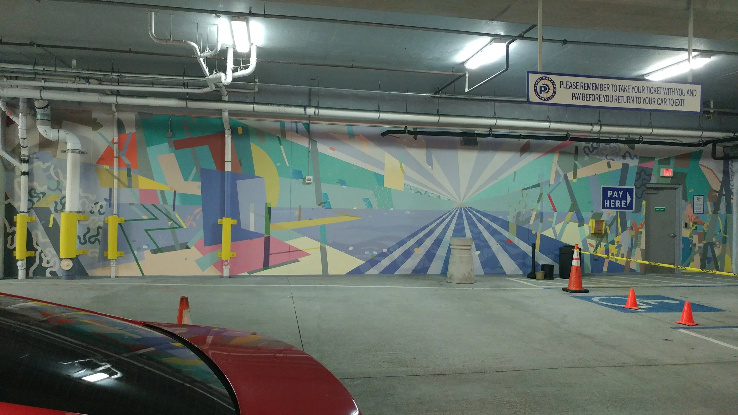 Exterior Mural, Wide View