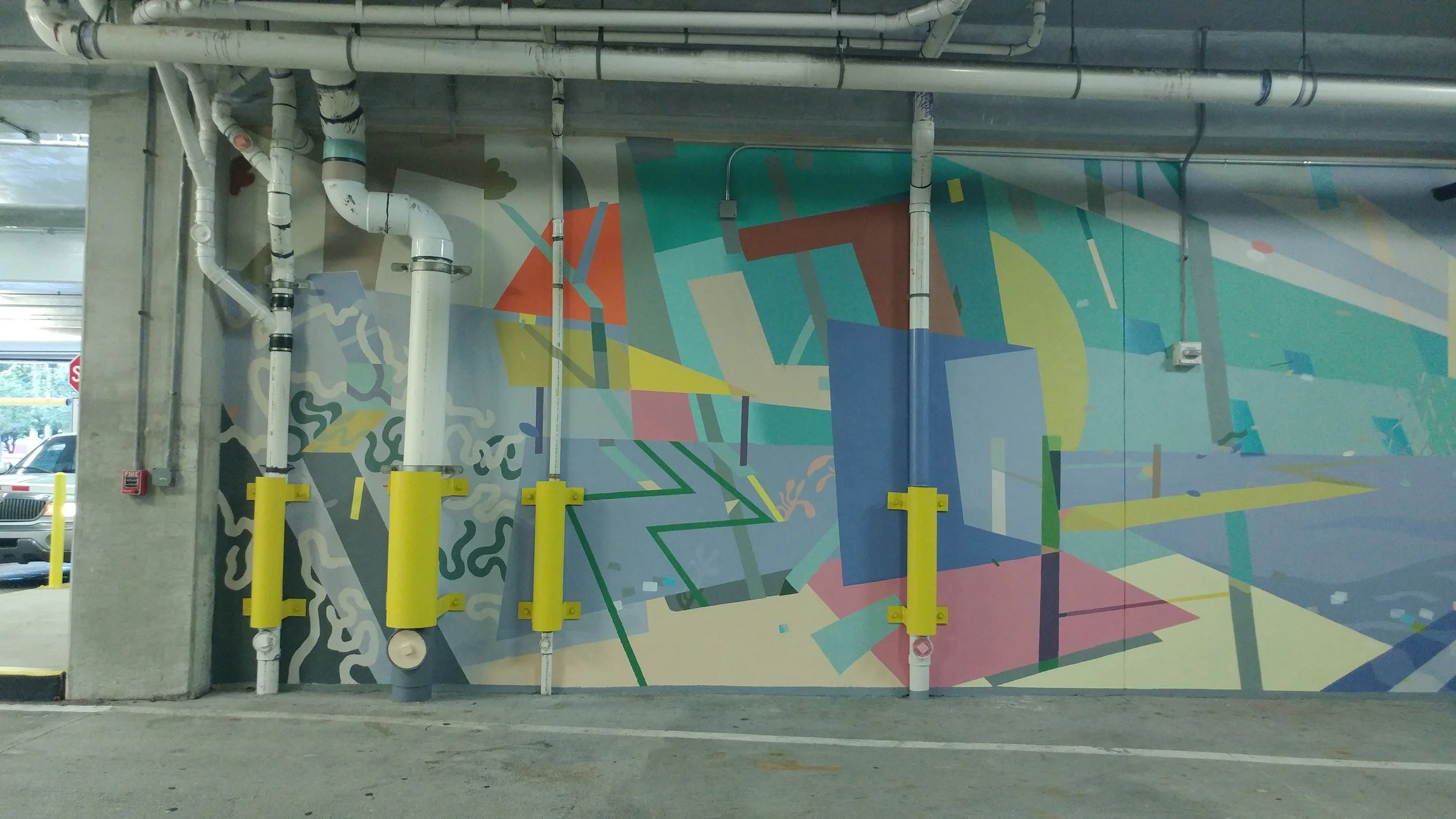 Exterior Mural, Detail
