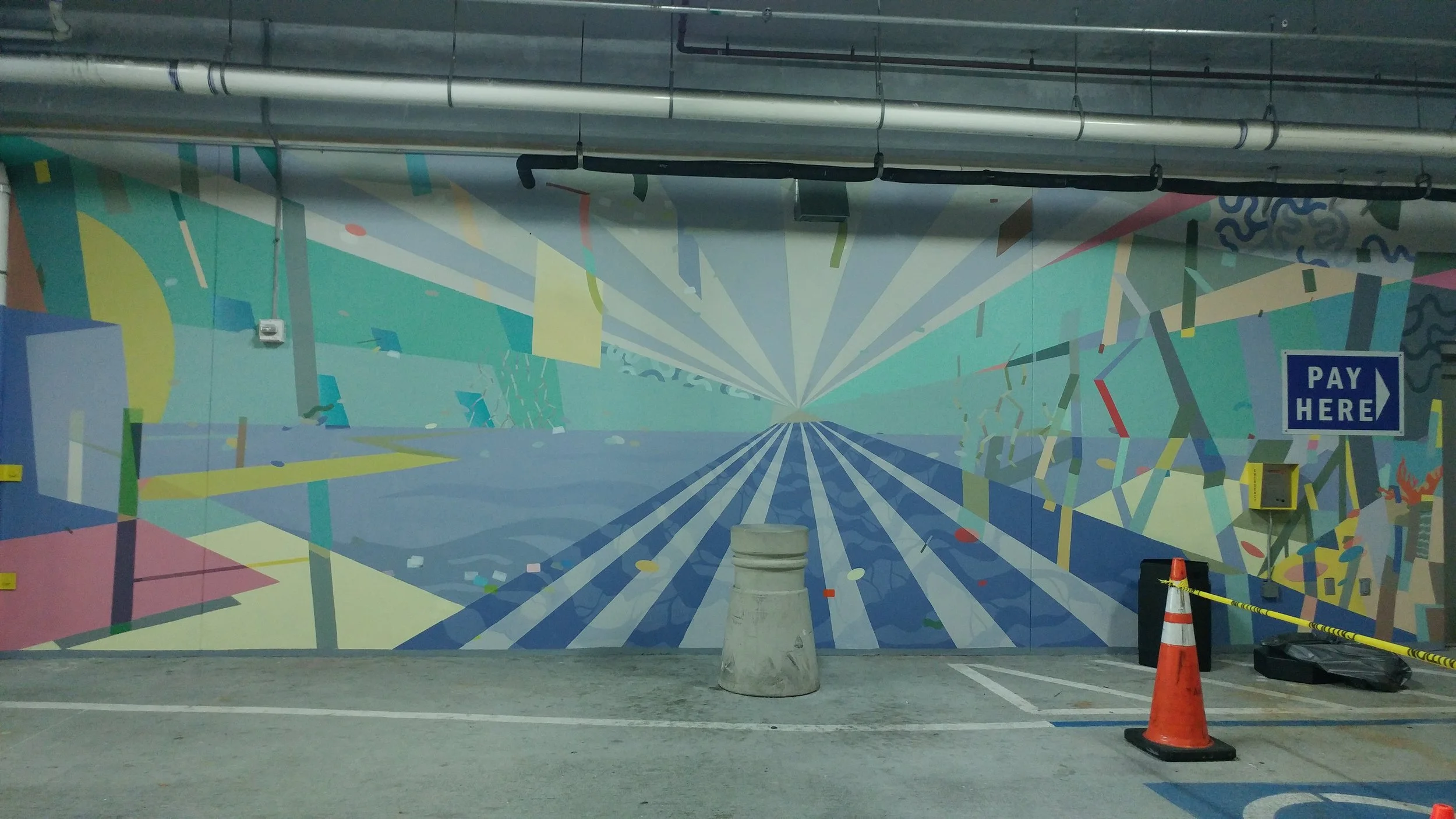 Exterior Mural, Detail
