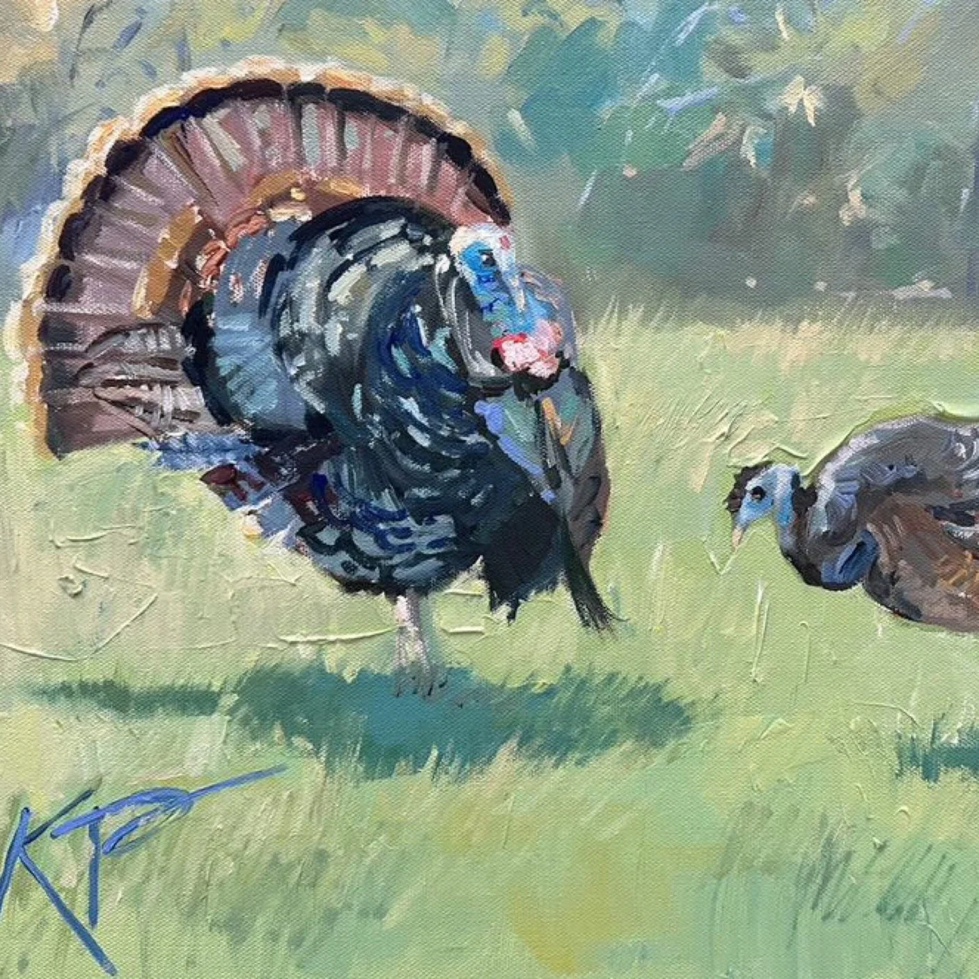 Turkey Strut, Art File for TVs