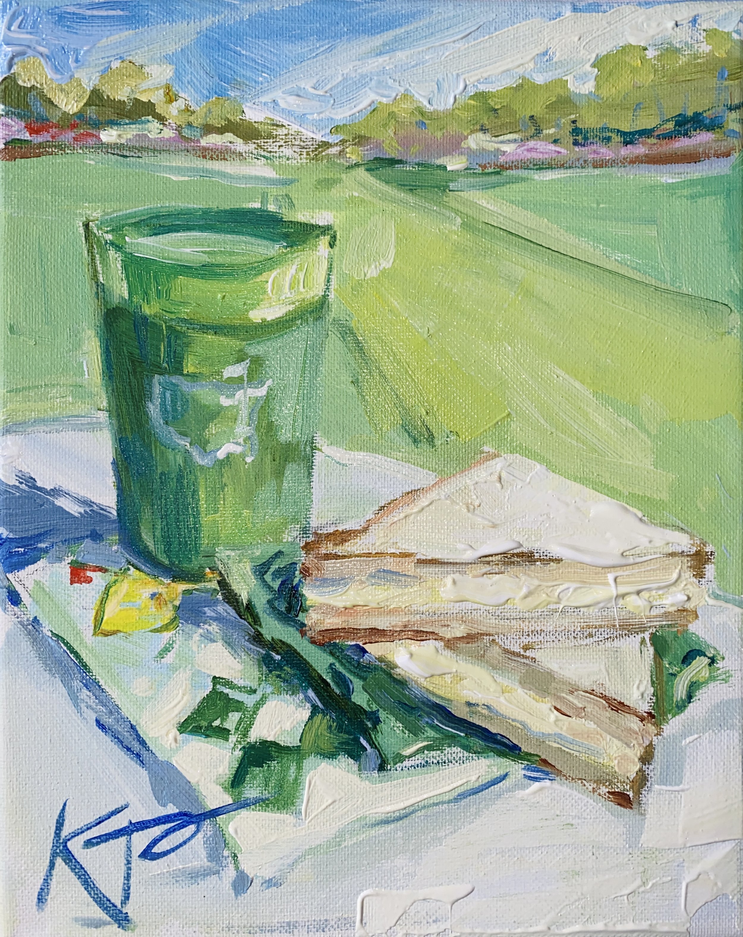 Augusta Egg Salad, Giclee Print