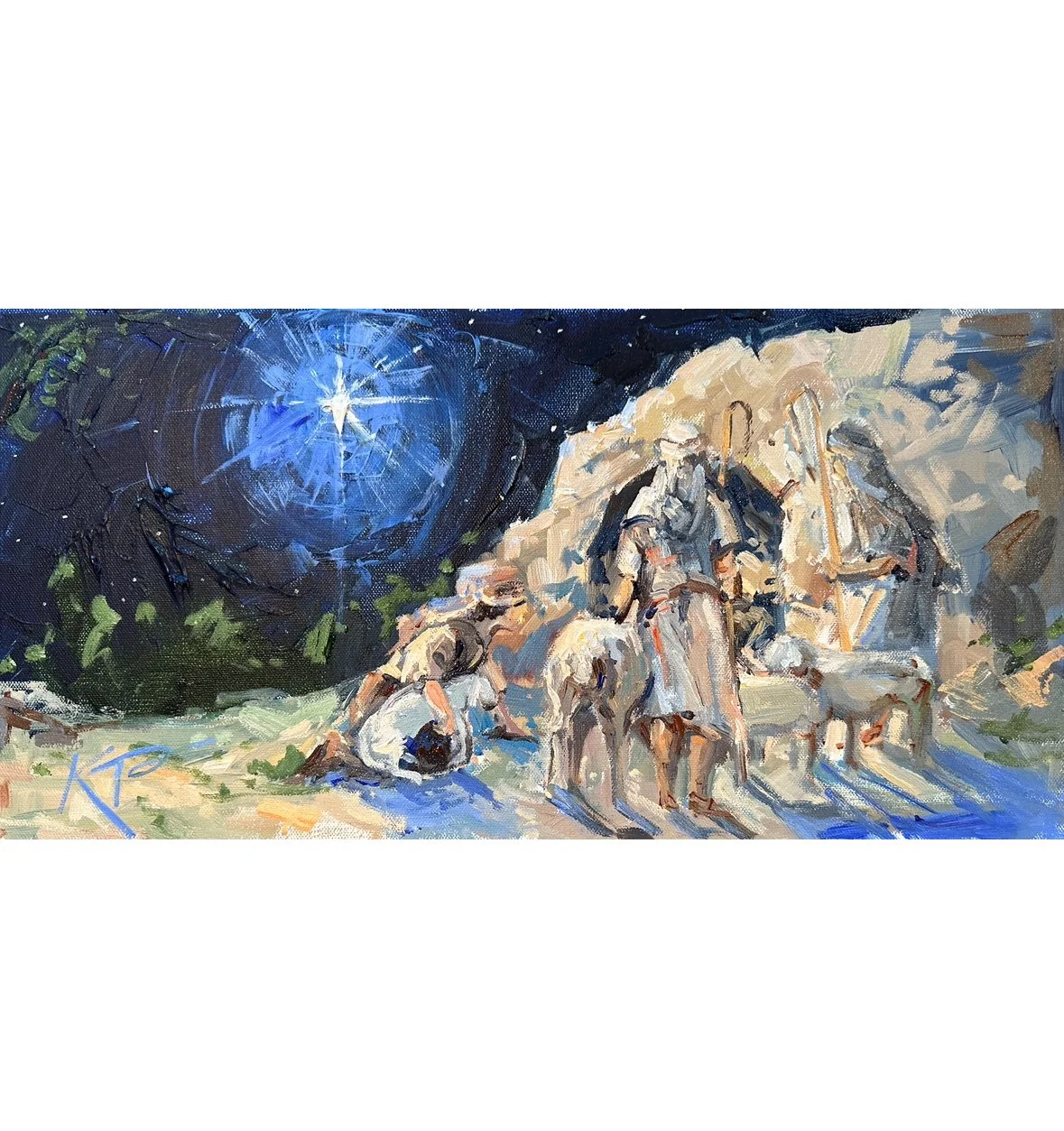 Let Us Go and See, Giclee Print 10x20" full image