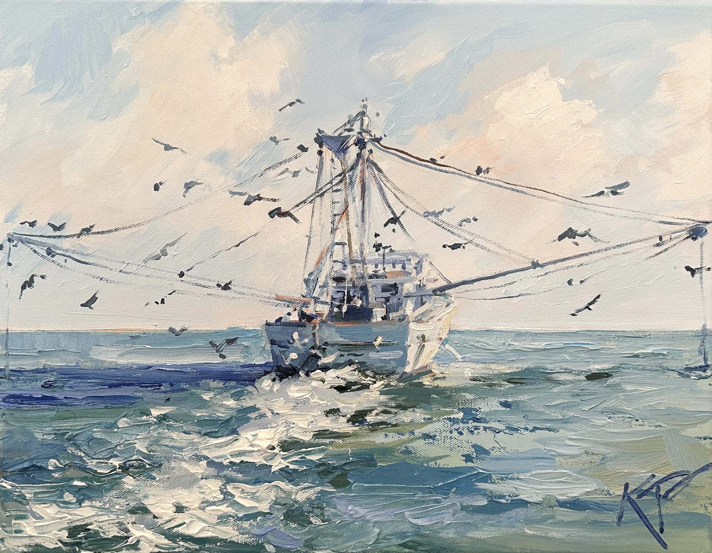 Of Wake and Wing, Giclee print