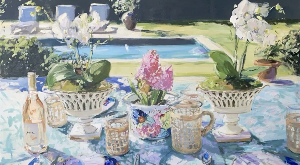 Poolside Brunch, Art File for TVs