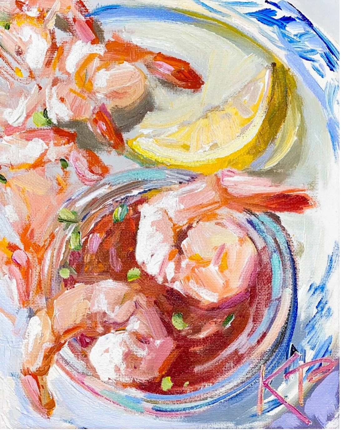 Dipping Poolside, Giclee Print