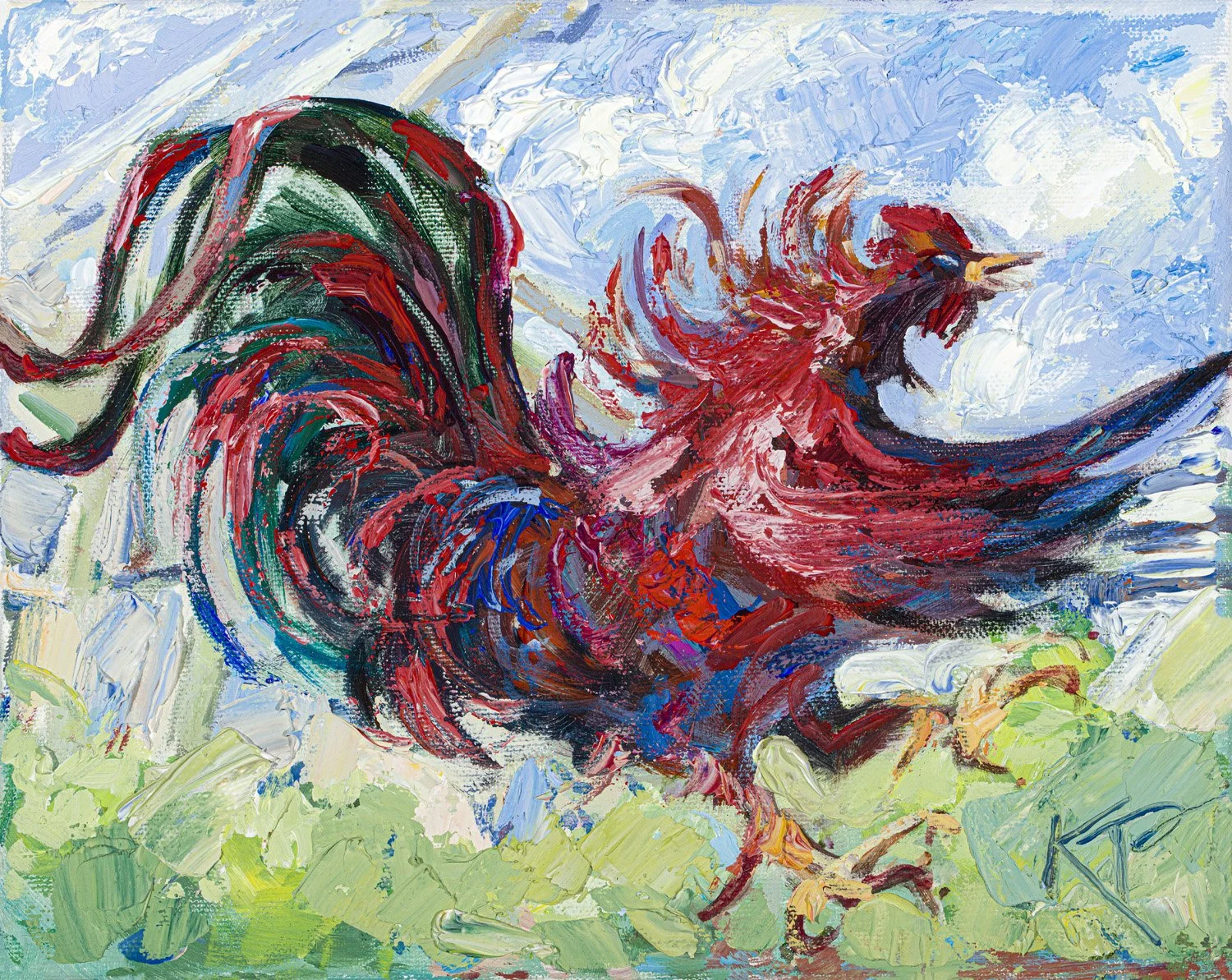 South Carolina Gamecock, Giclee Print