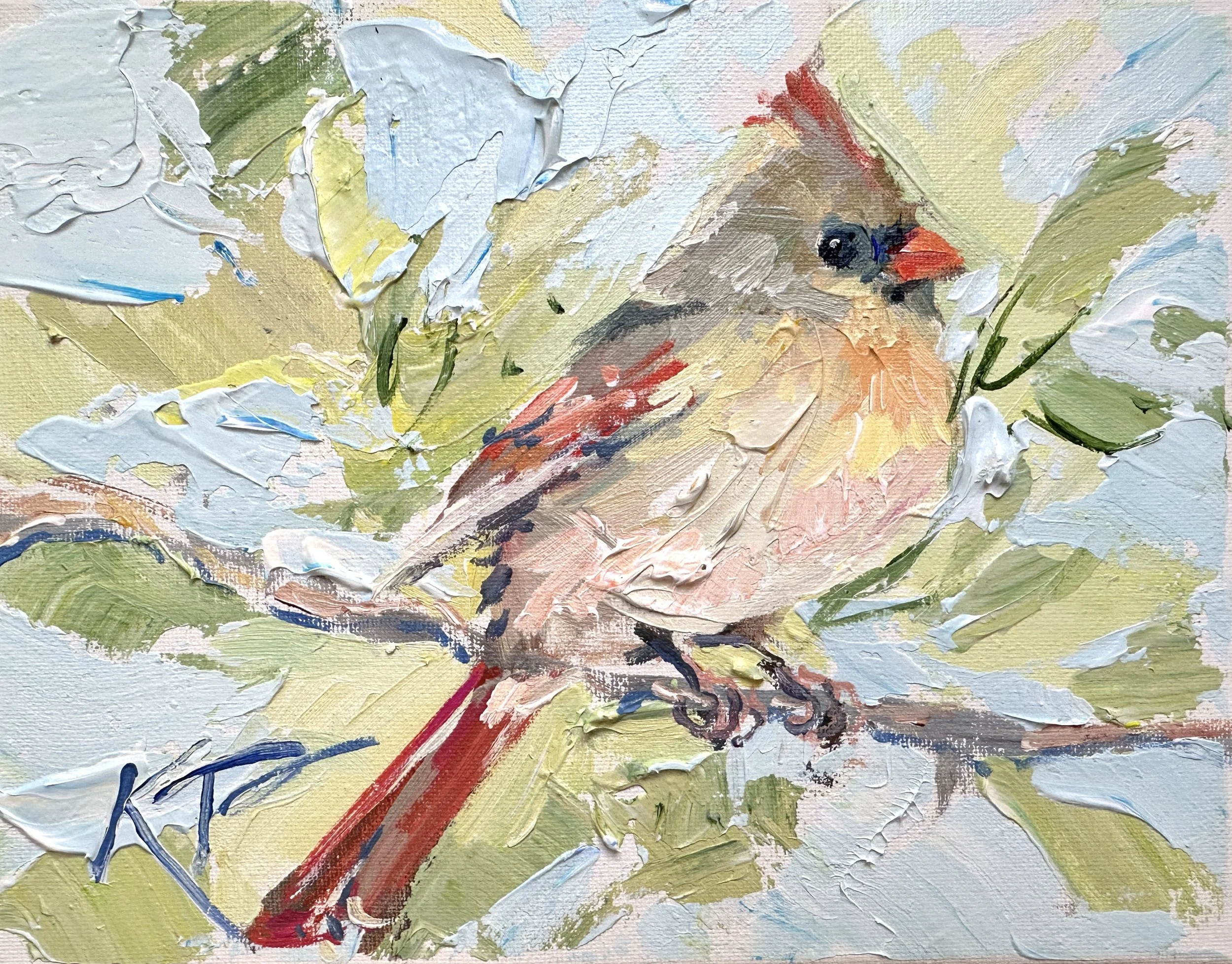 Birds of the Air, Mrs. Cardinal
