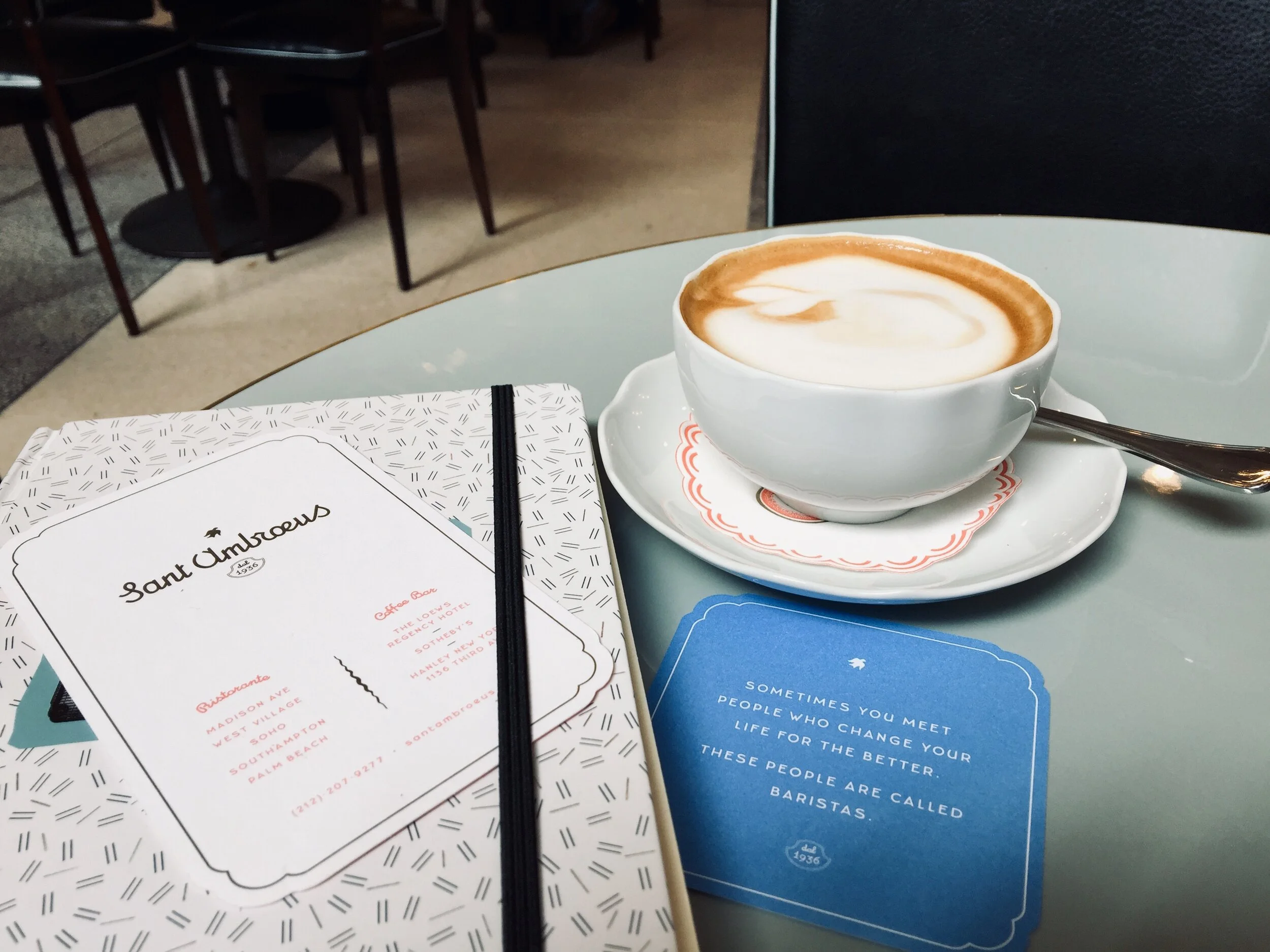 “Sometimes you meet people who change your life for the better” says the little blue card. I’d say this is true for all the educators in my life. Thank you!