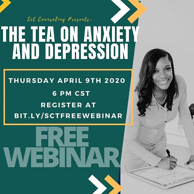 Join Licensed Clinical Professional Counselor, Shannon Terry, for a discussion around Depression and Anxiety.
.
What you'll Learn:
📍How to recognize the signs and symptoms of both
📍Ways to cope with both
📍When to seek professional treatment
📍How 