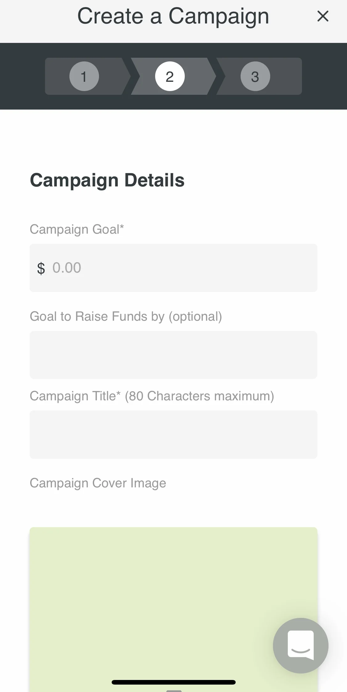 Enter your Fundraising Campaign Details.jpeg