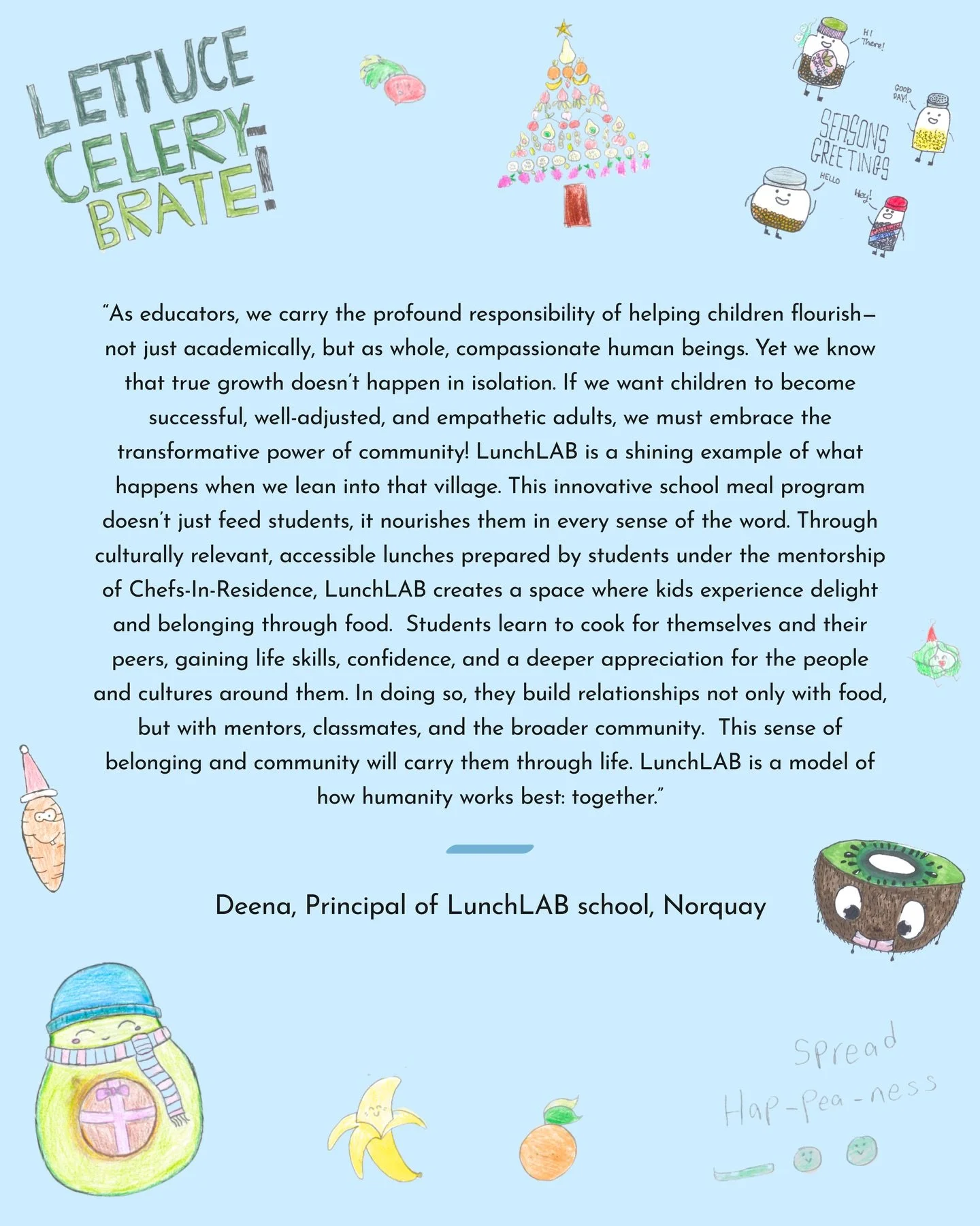 When kids learn through food, the impact ripples outward🌀

Today, we&rsquo;re sharing the voices of our community members, who witness every day what happens when you invest in edible education from an early age! Swipe through to learn from their pe