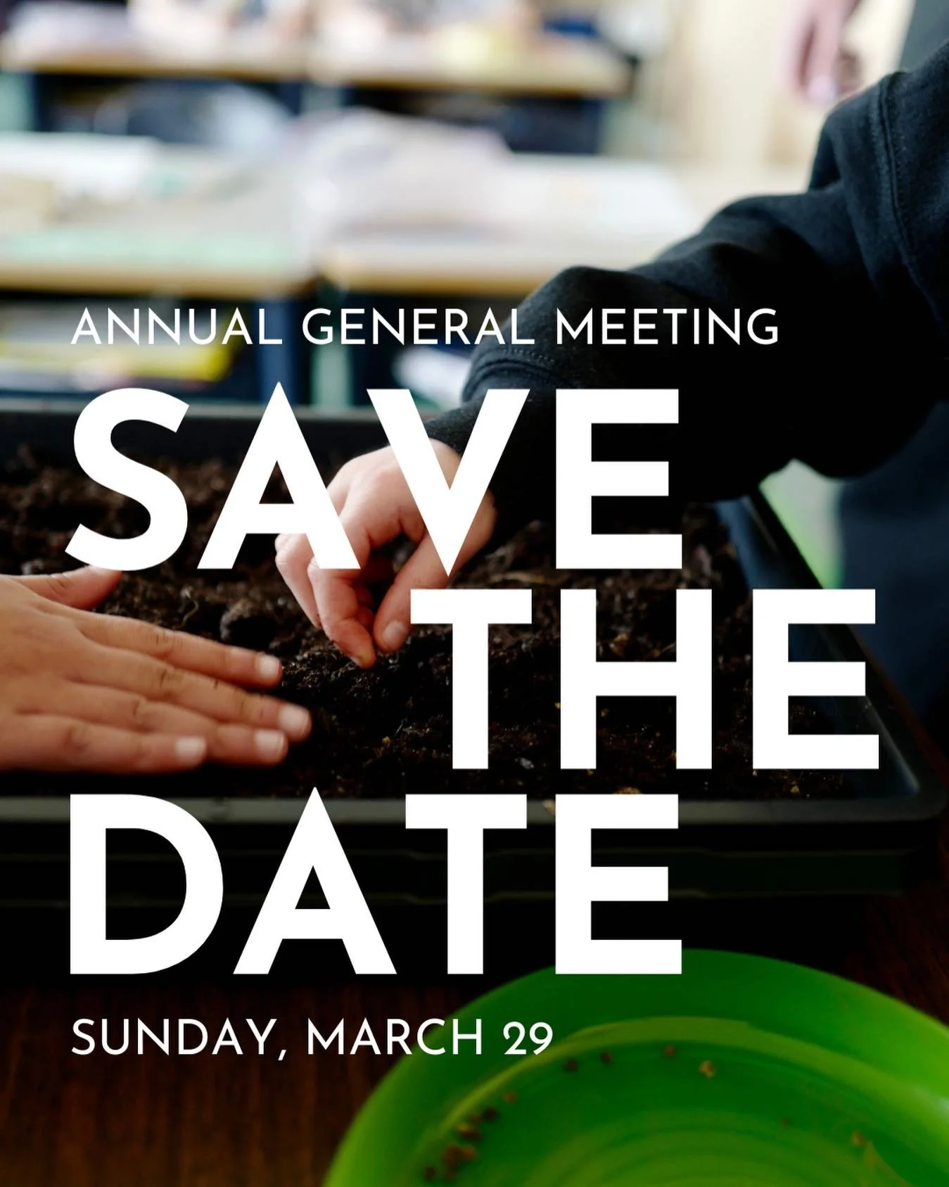 🔔 SAVE THE DATE! 🔔

Join the Growing Chefs community for our Annual General Meeting (AGM)! We&rsquo;ll look back on the past school year, celebrate our achievements, review our finances, and&mdash;bonus&mdash;enjoy a fun and tasty surprise workshop