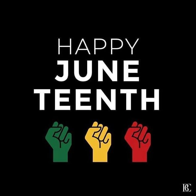 Happy June Teenth Everyone!