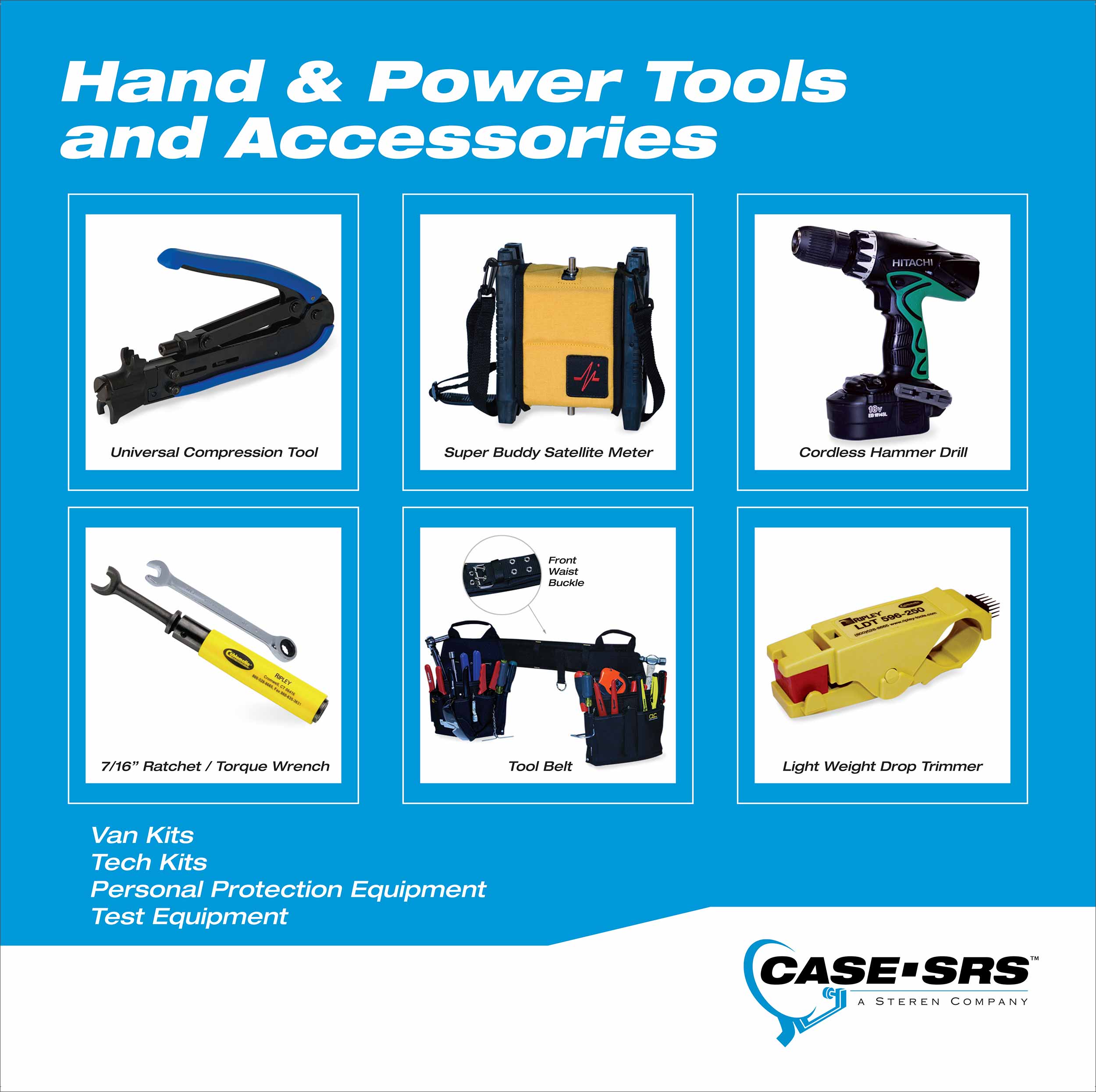 Artwork for the Case SRS trade show booth at Dish Summit Show