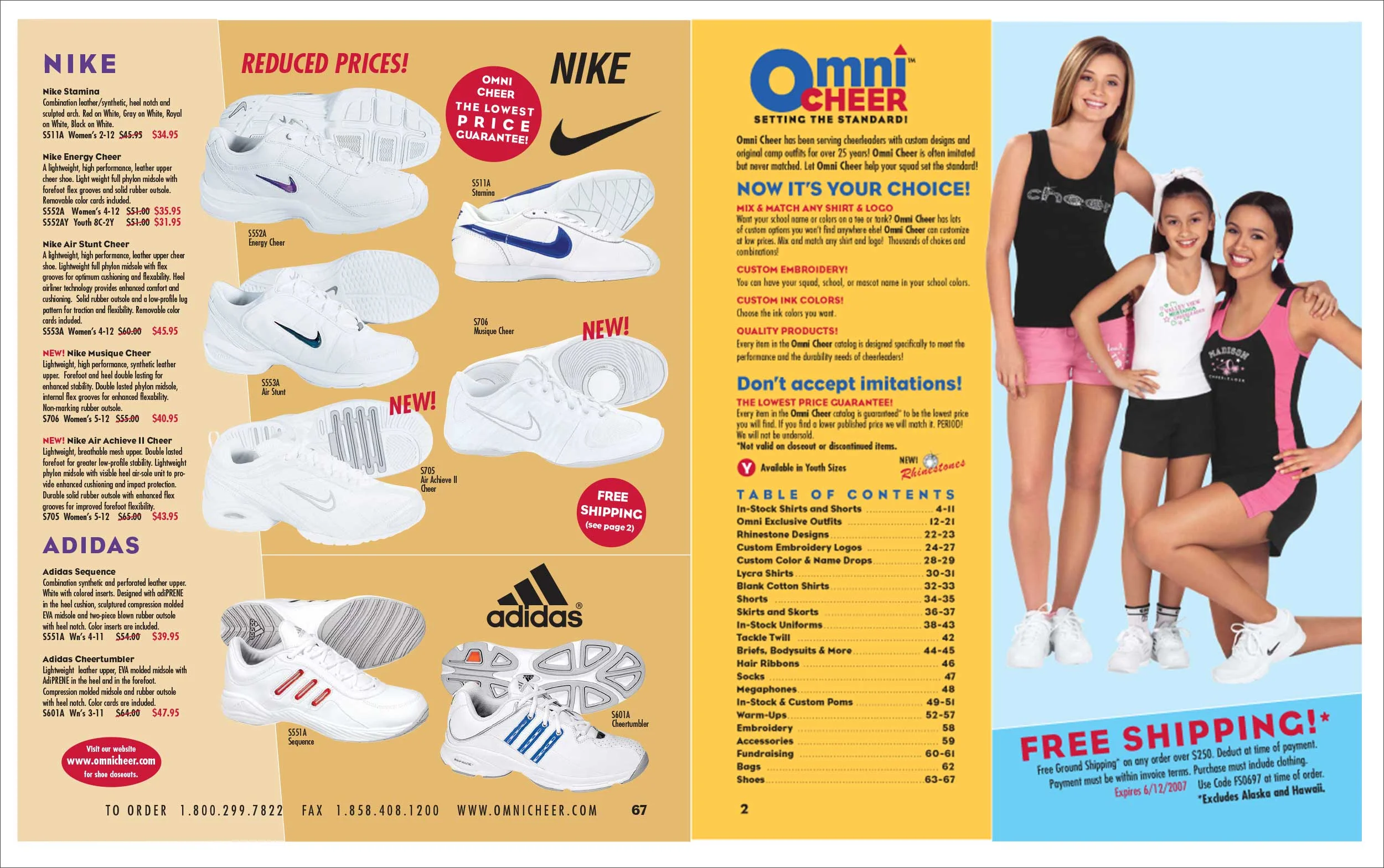 OmniCheer catalog 2008