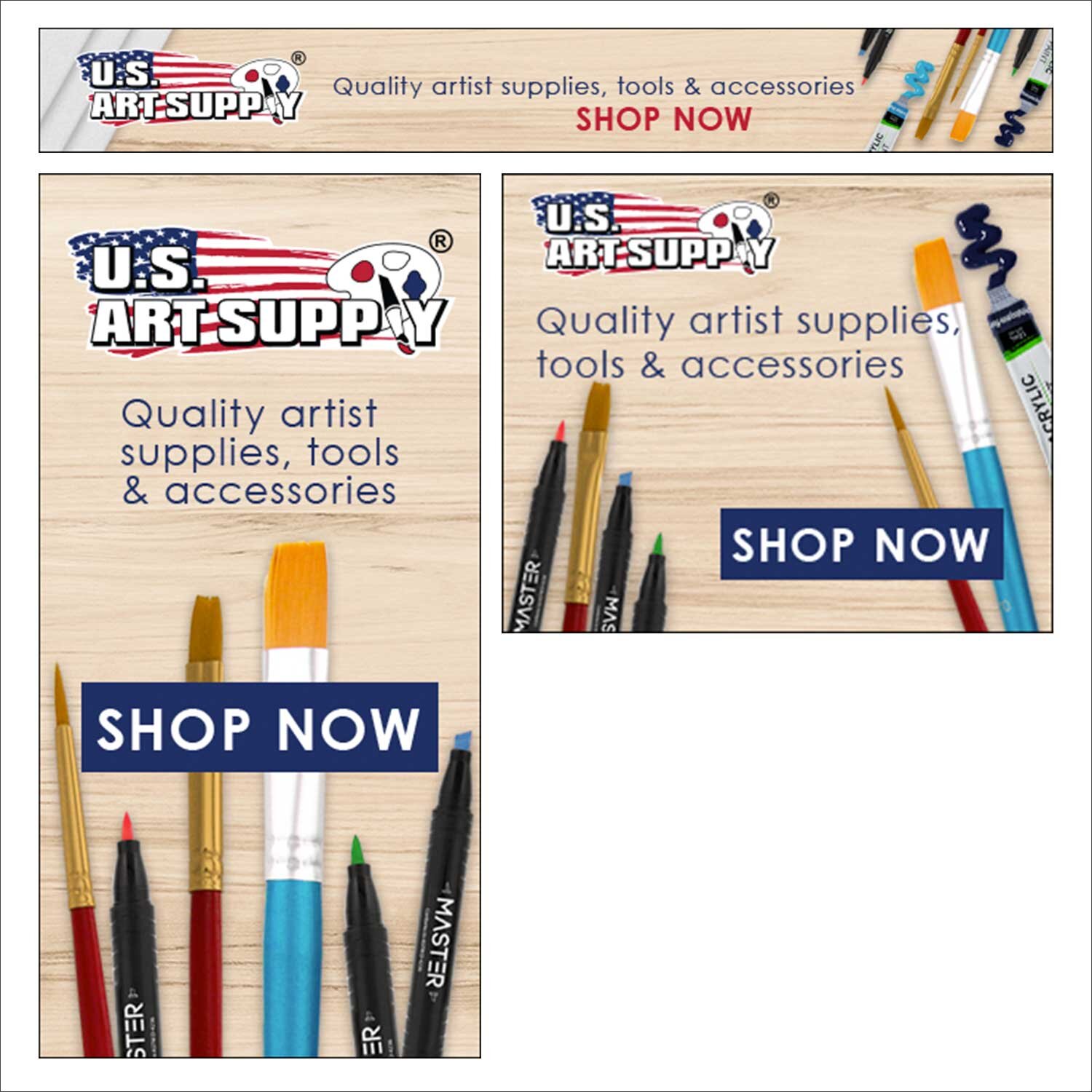 TCP Amazon banner ads