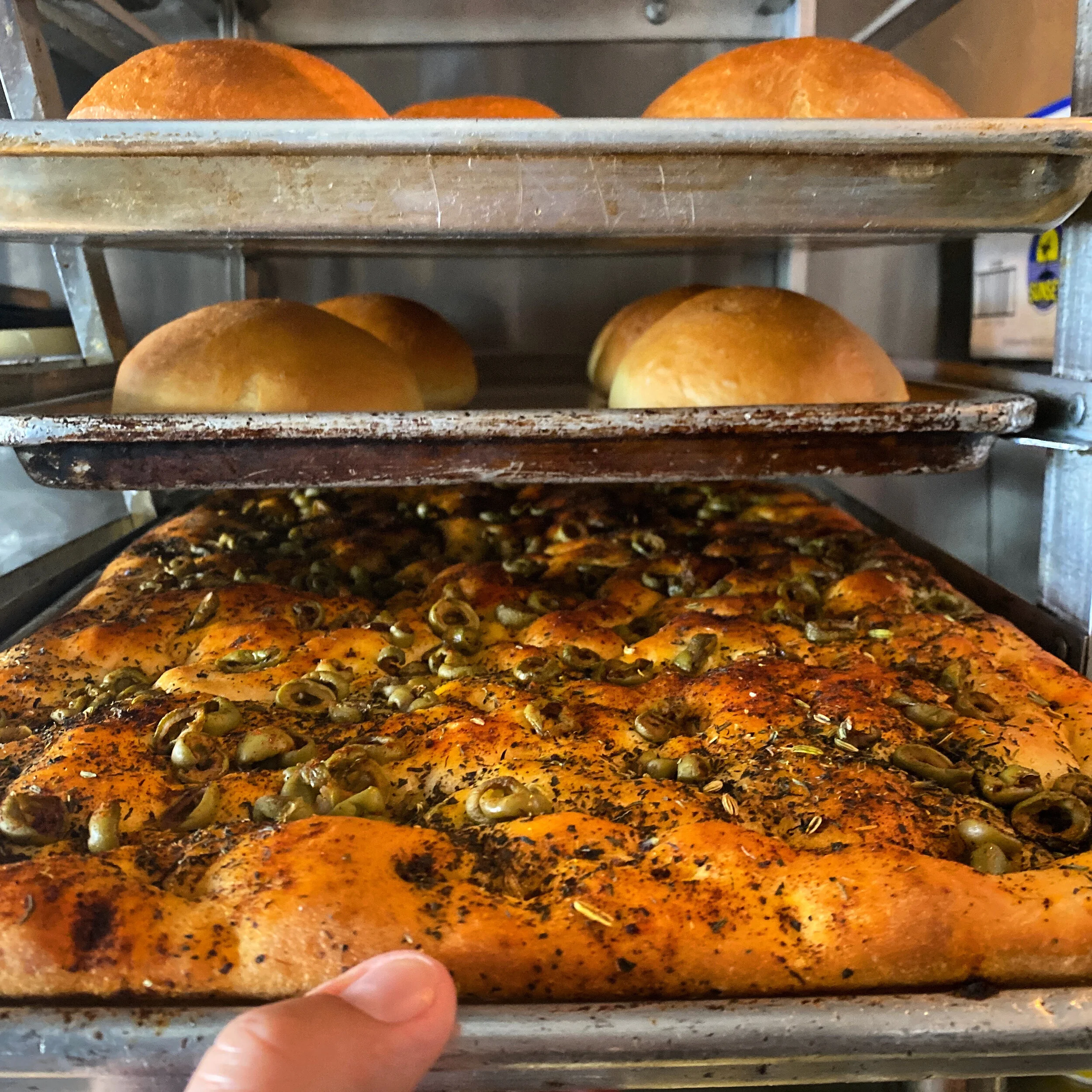 La Fougasse Aux Olives Vertes
