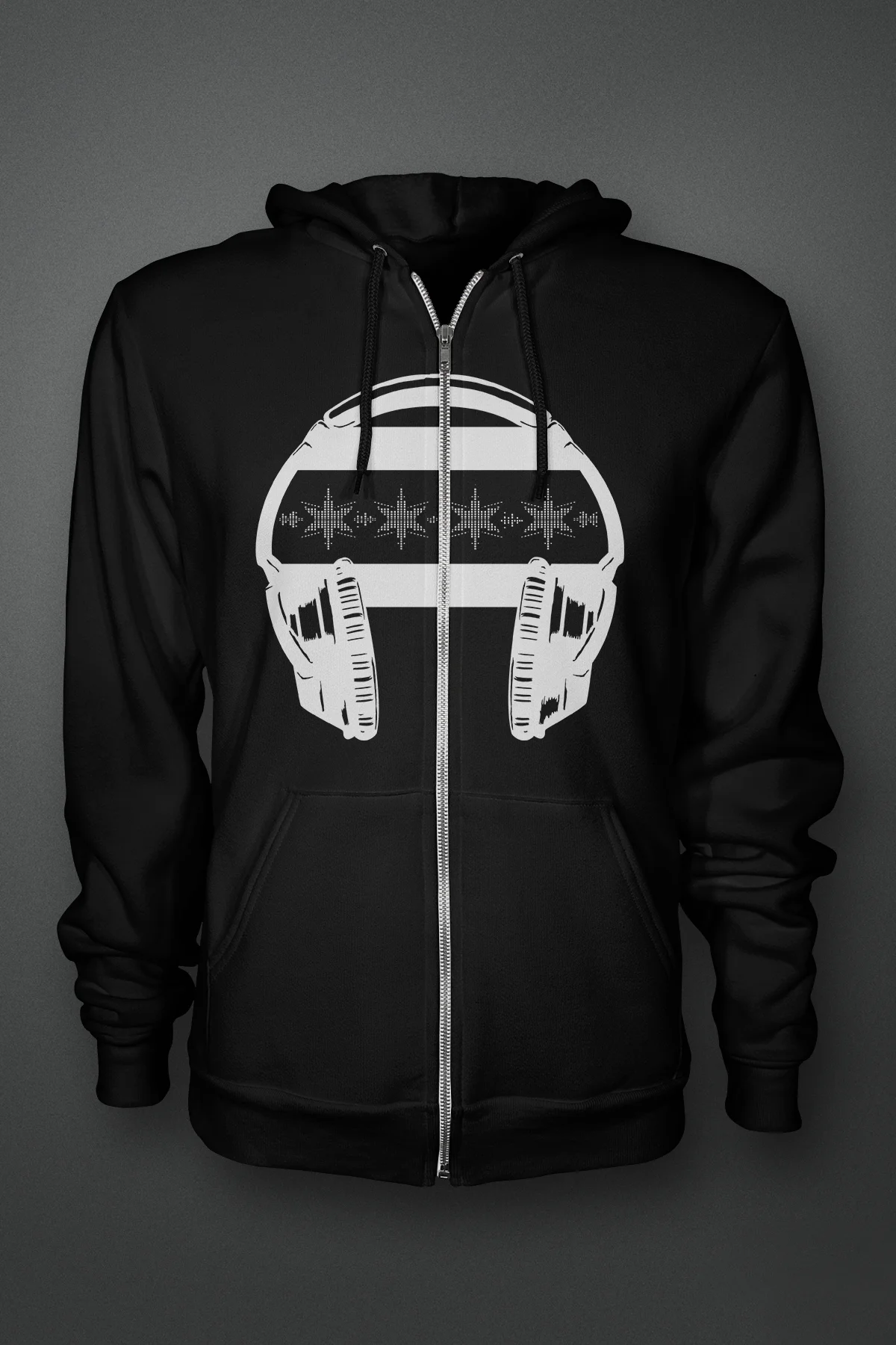 White Chi Flag Zip Up