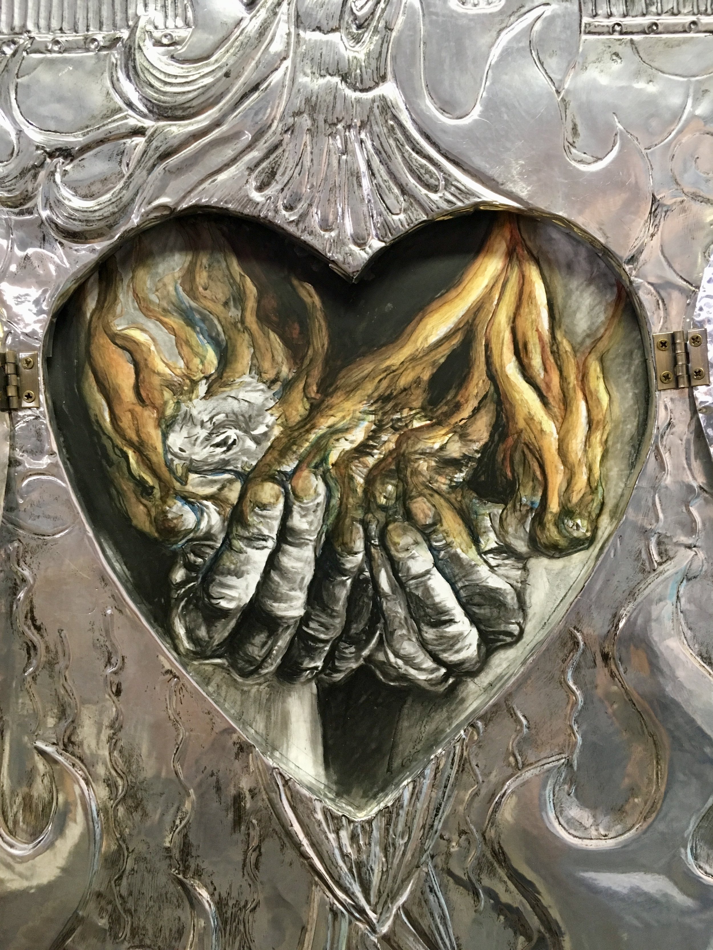   Virgin Phoenix From Her Ashes Rises  detail 