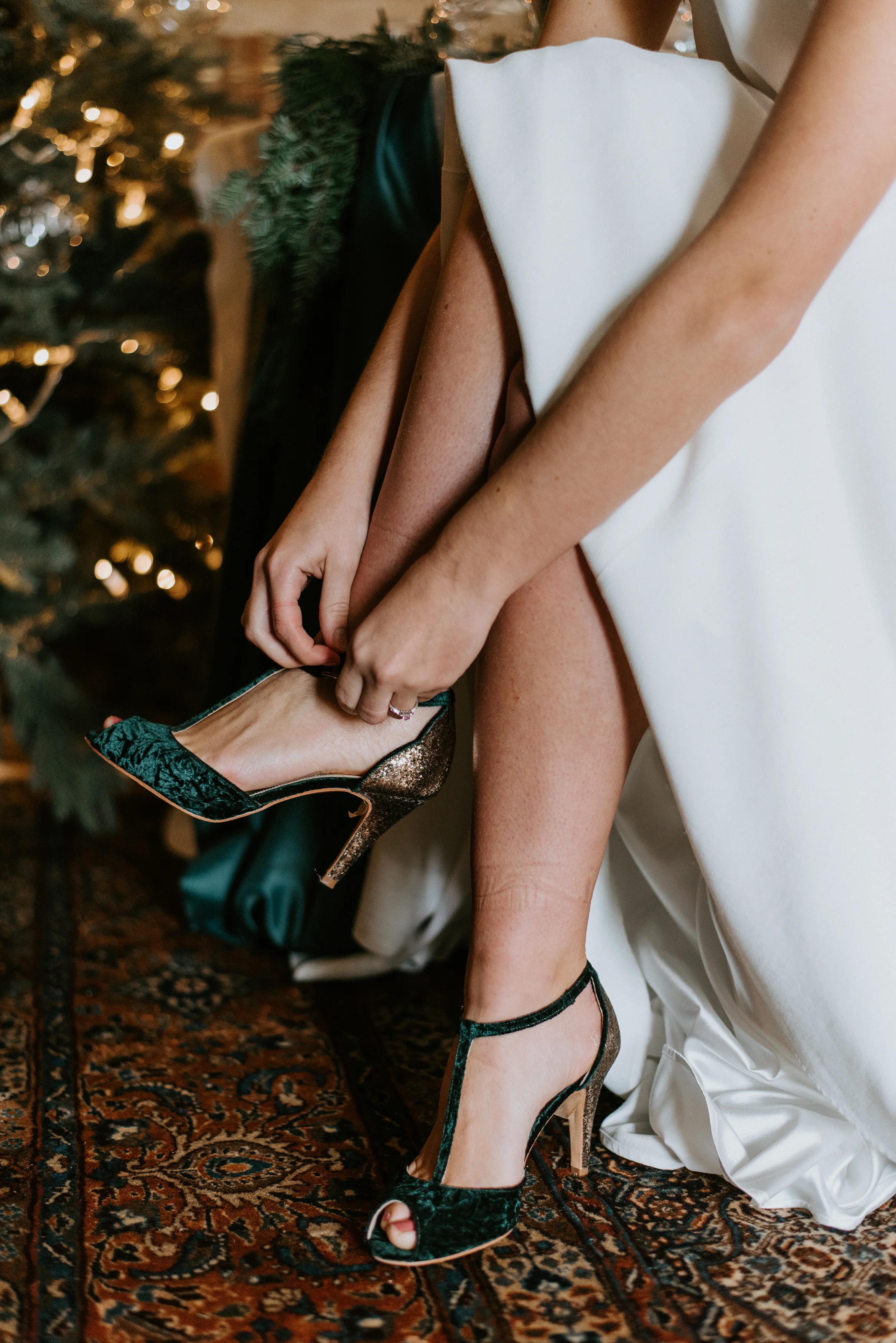 Christmas Boho Bride, Nurstead Court