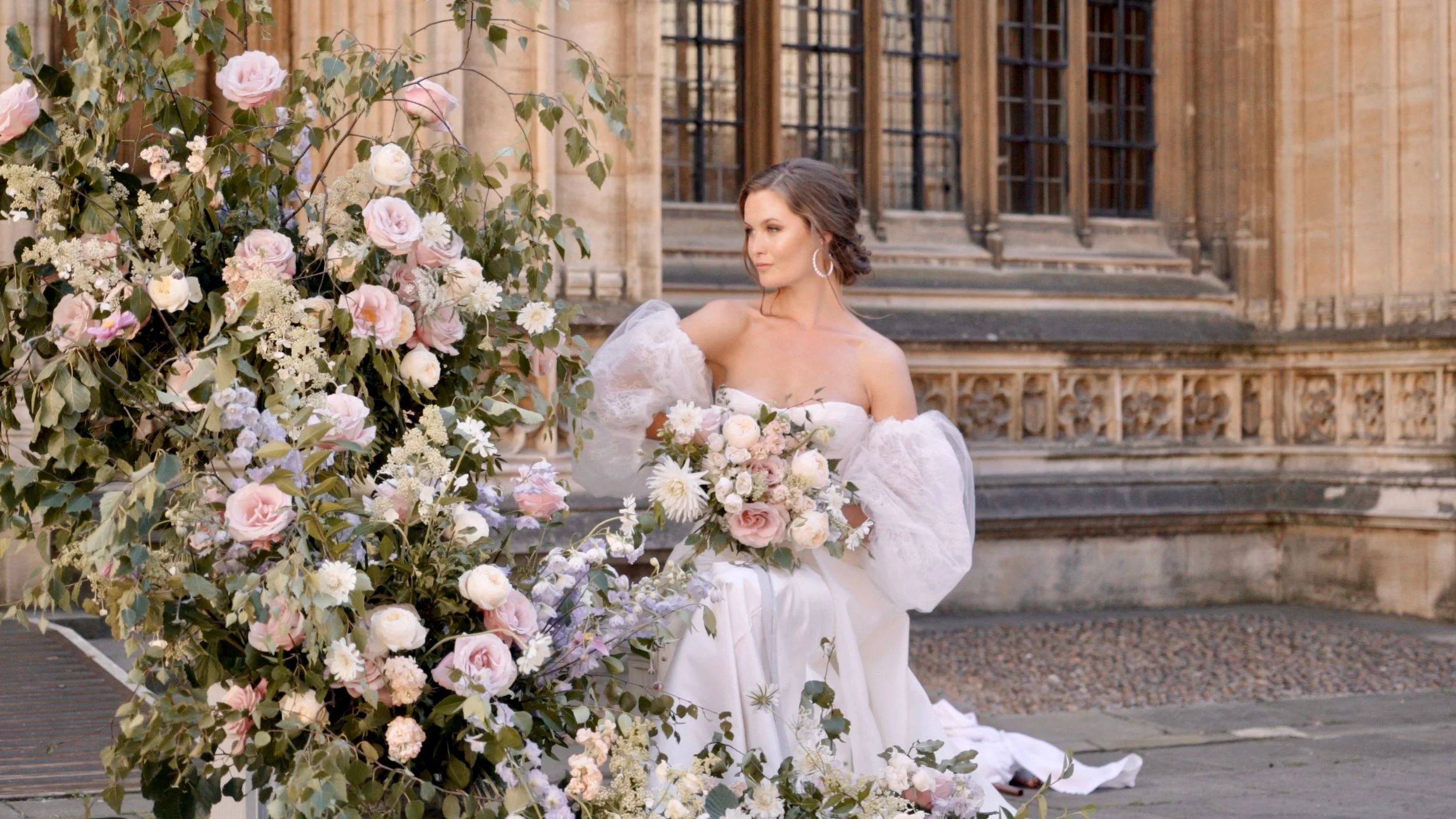 Sally Bean Bridal Couture campaign film, Bodleian Library