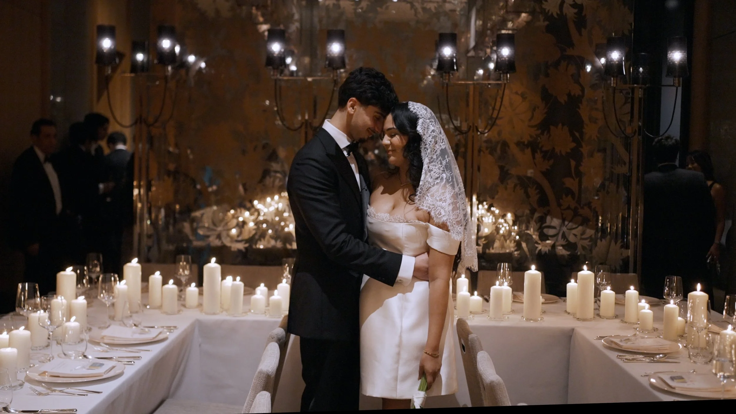 Luxury Winter Wedding film The Rosewood Hotel, London