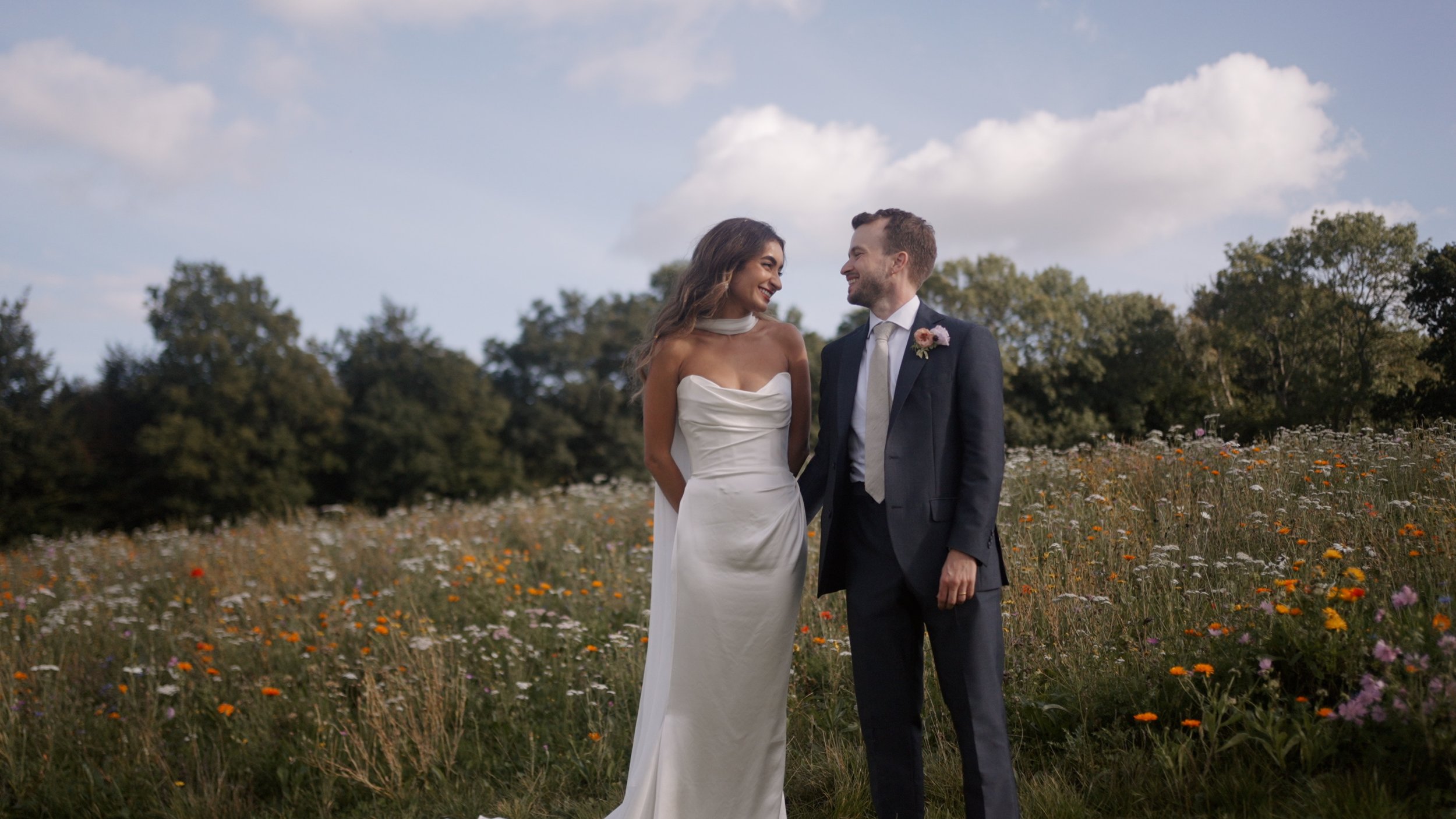 Limekiln wedding videographer, Summer wedding film in Sussex