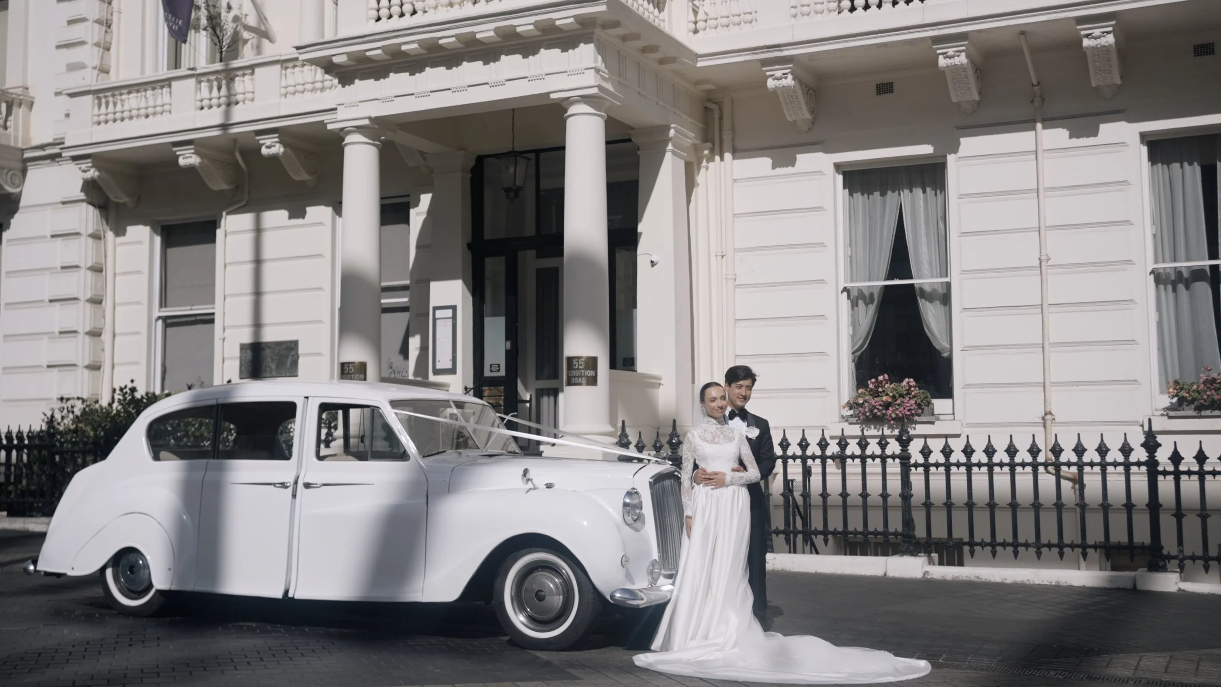 London wedding video at Ognisko restaurant