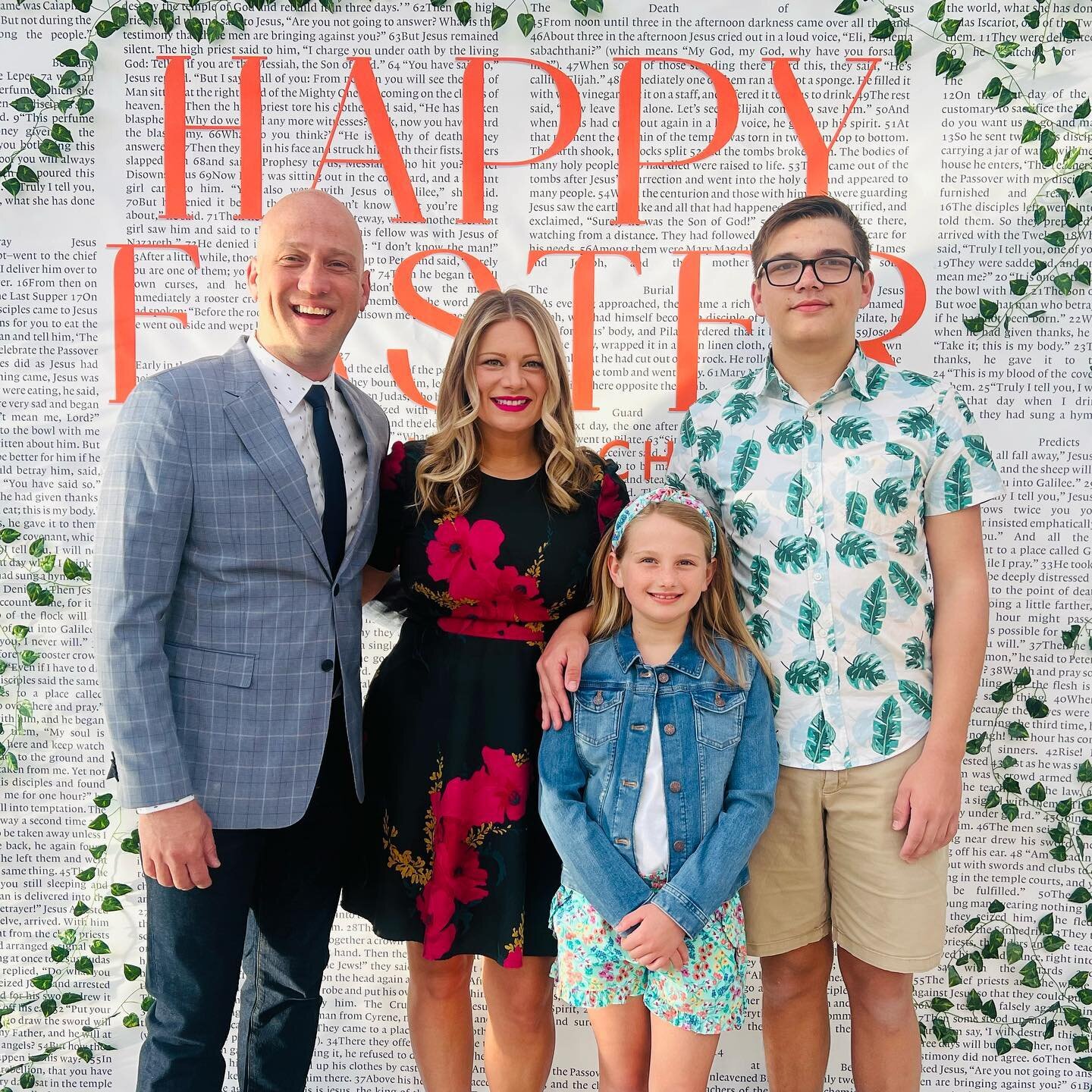 Happy Easter! 🌷🌿 ✝️

What a beautiful morning celebrating the resurrection with my @wearehopechapel family across the city. 

And watching all the kiddos faces light up as they walk through the egg factory never gets old! 

#heisrisenindeed #thegar