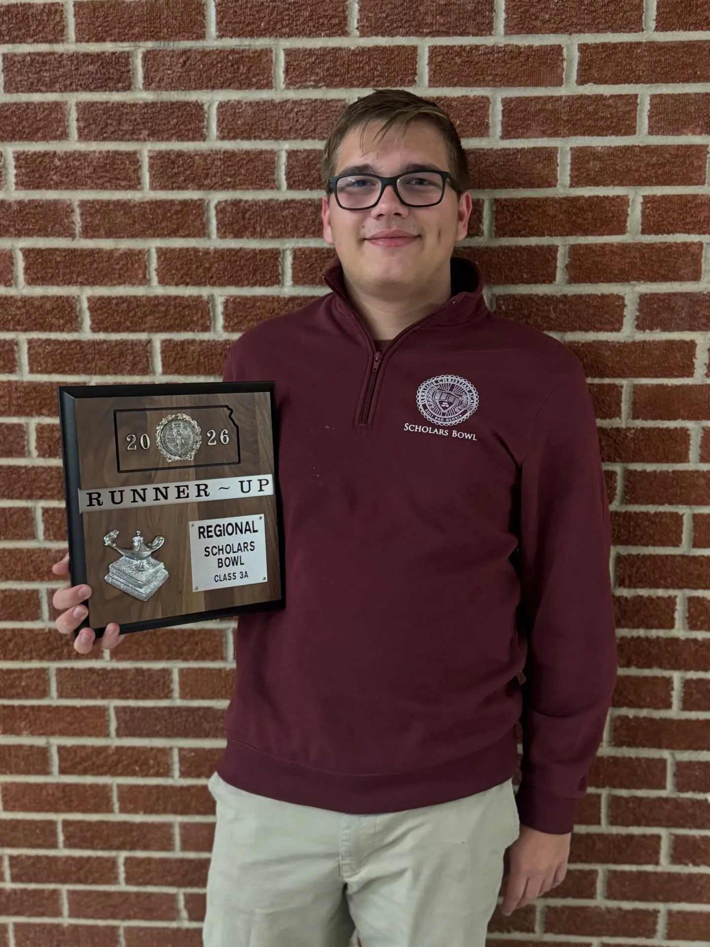 Huge Congrats to Caleb and the HCA Scholar&rsquo;s Bowl team for battling 16 teams for a 2nd place finish at Regionals tonight! 🥈

Most importantly, earned that trip to STATE next week - one of twelve teams to make it!  So proud of my Senior! 🎉💪🧠