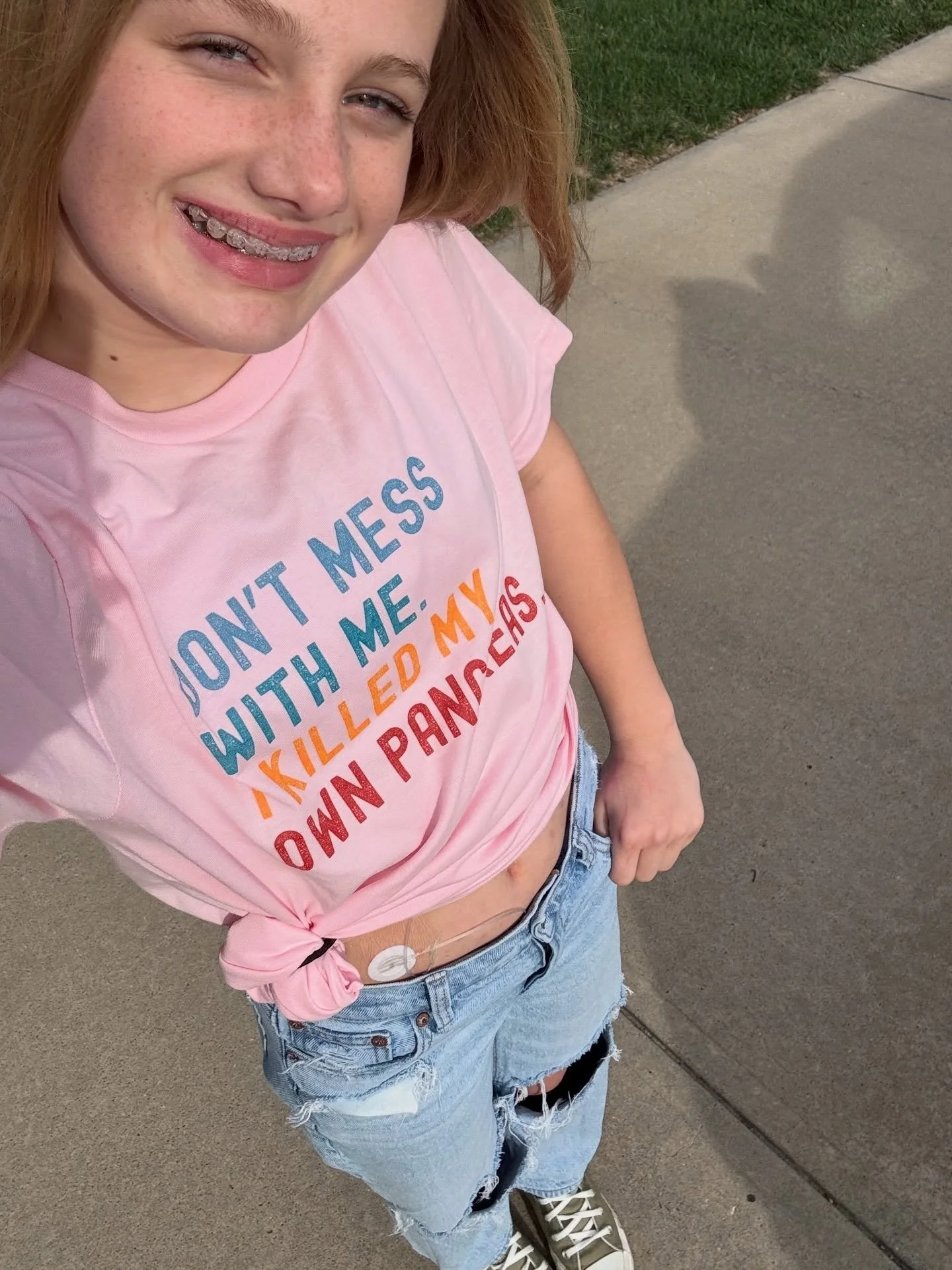 5️⃣ Five years. Today, we celebrate five years of God sustaining Gracie&rsquo;s life AND five years of Gracie being an incredibly resilient, strong, courageous young woman as she lives with and battles #T1D . Truly, there are no days off&hellip;No mi