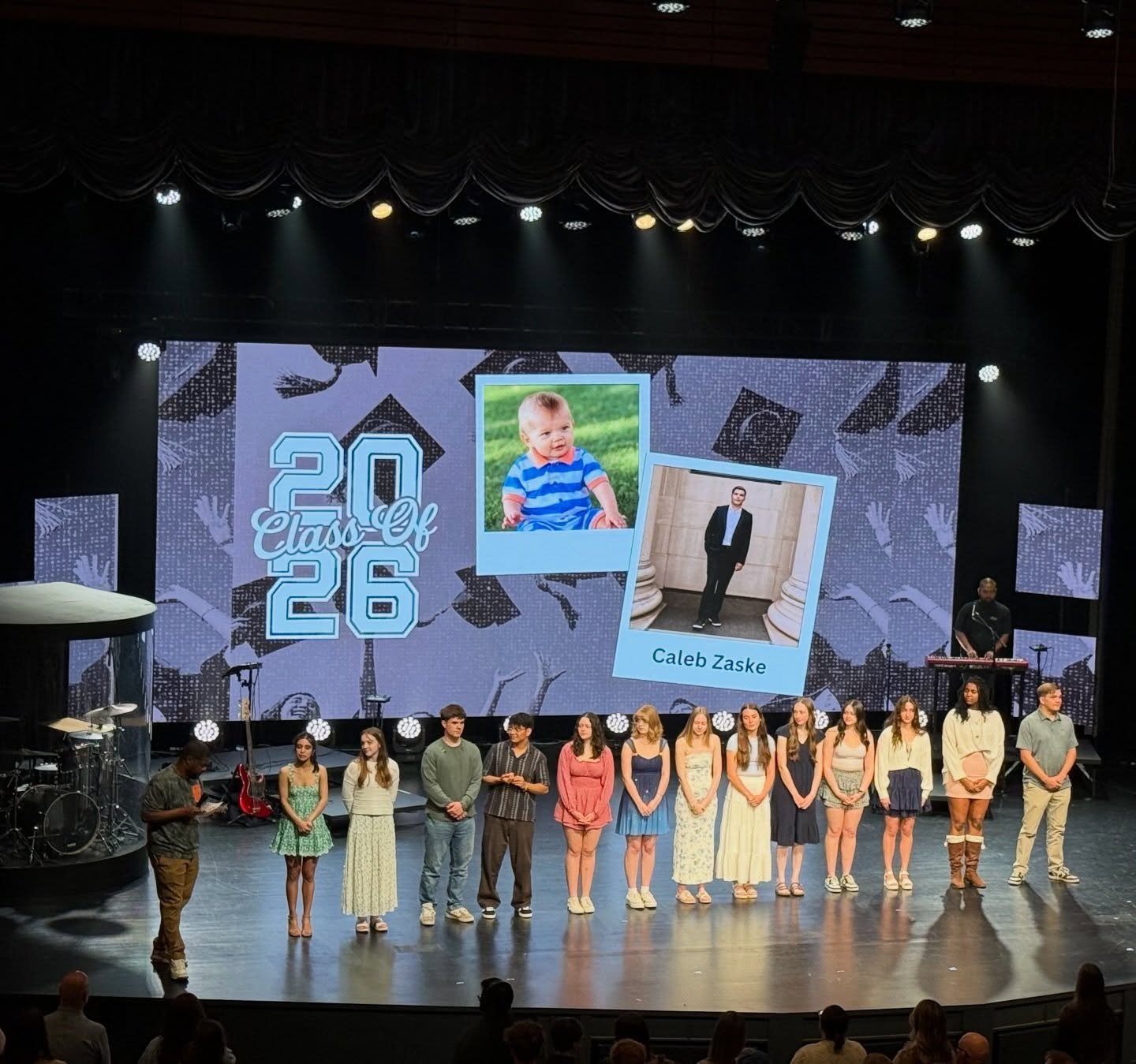 Senior Sunday at Hope Chapel 🎓

I remember when some of this crew would pile in my basement as middle schoolers for small group and here they are - ready to graduate. 🥹 So incredibly proud of all of them. It&rsquo;s amazing to watch how these stude