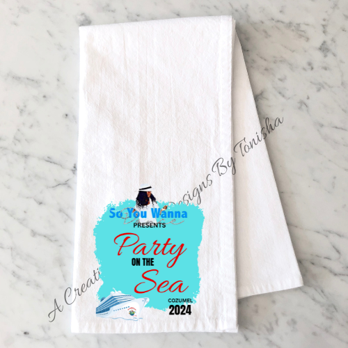 party on the sea towel.png