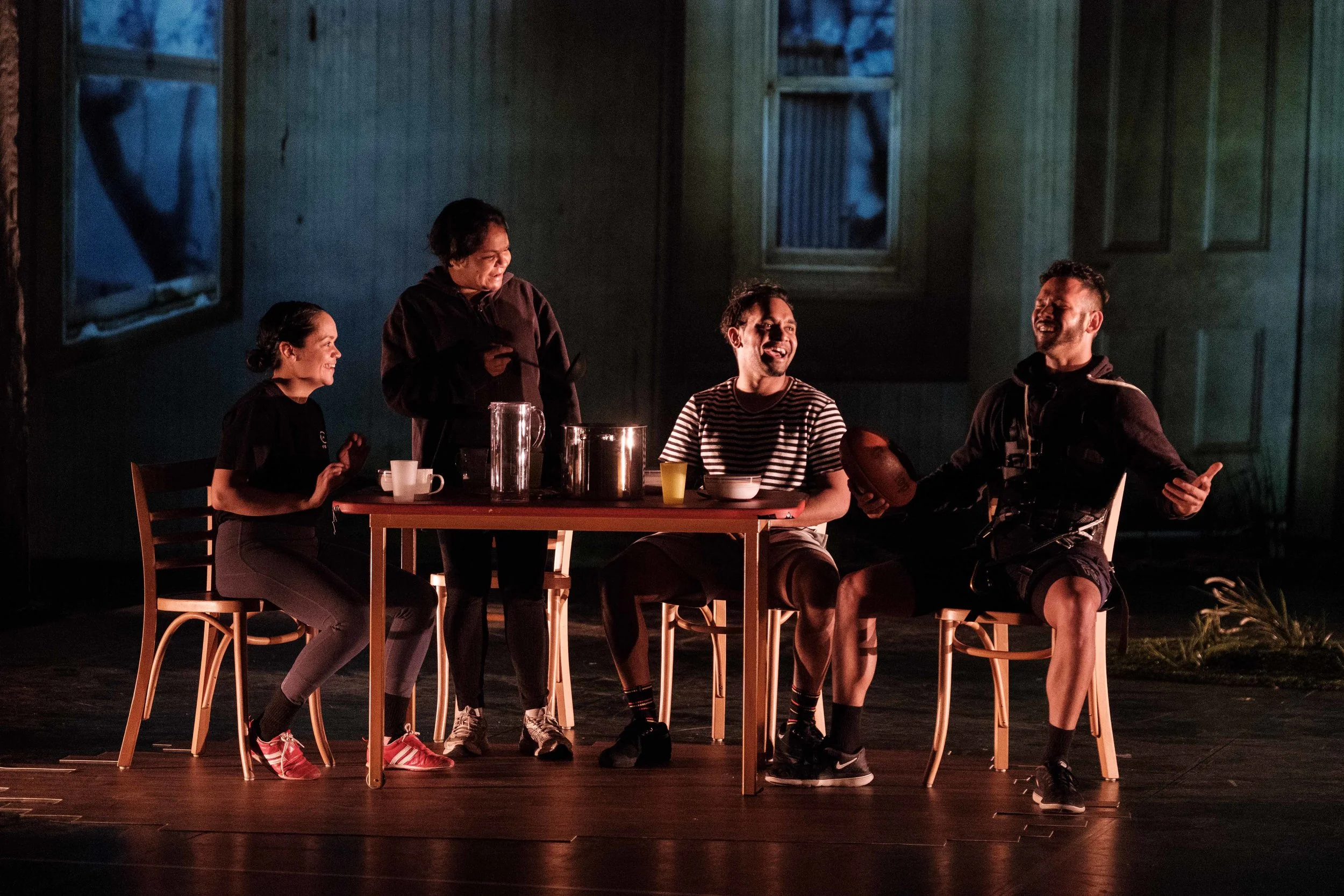Caleena Sansbury, Ursula Yovich, Tibian Wyles, Kyle Shilling - Photography by Brett Boardman