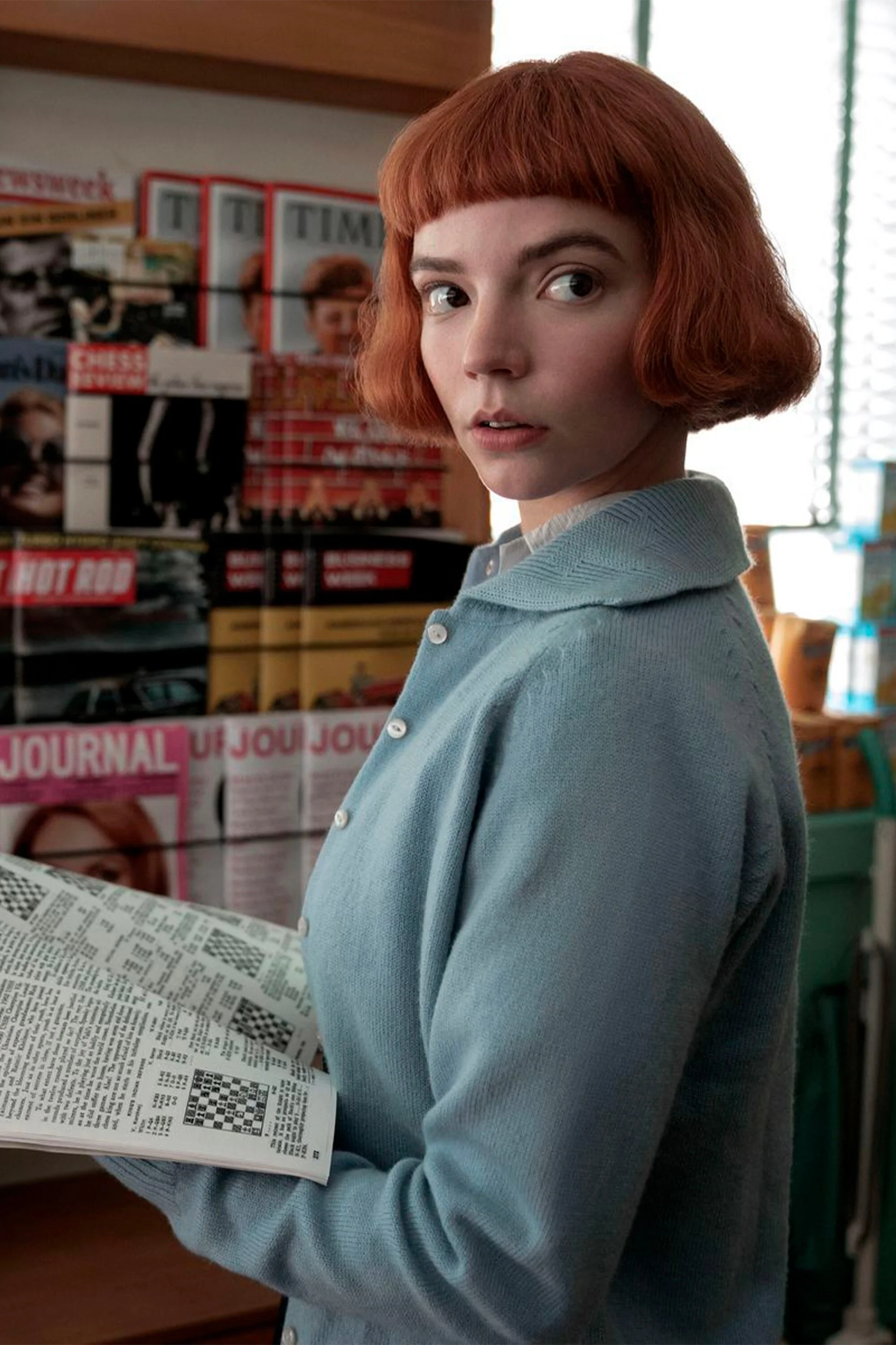 Todos los derechos Netflix. Imagen: Gambito de Dama