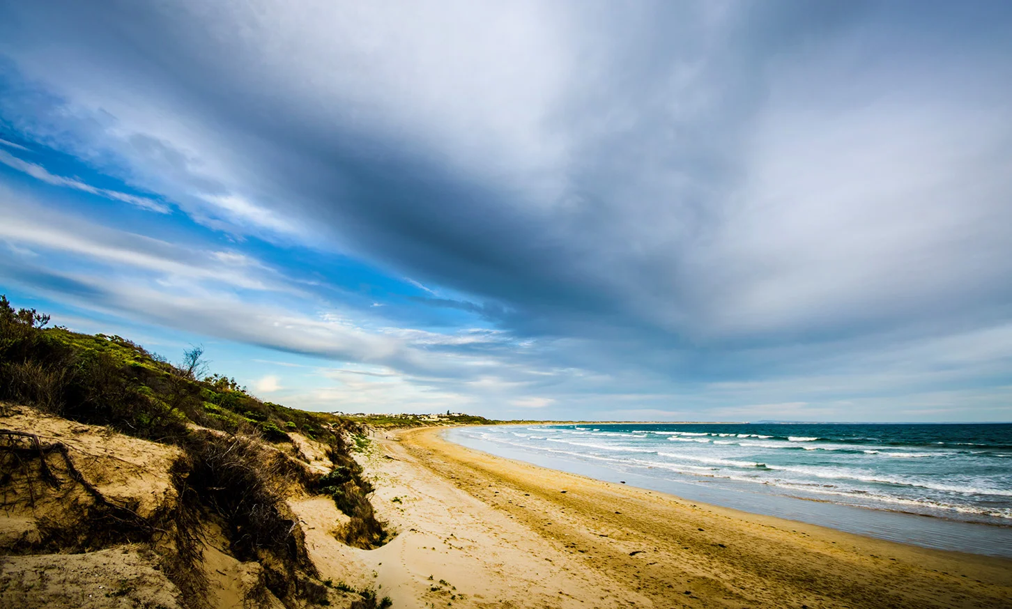 OG Beach Towards Town