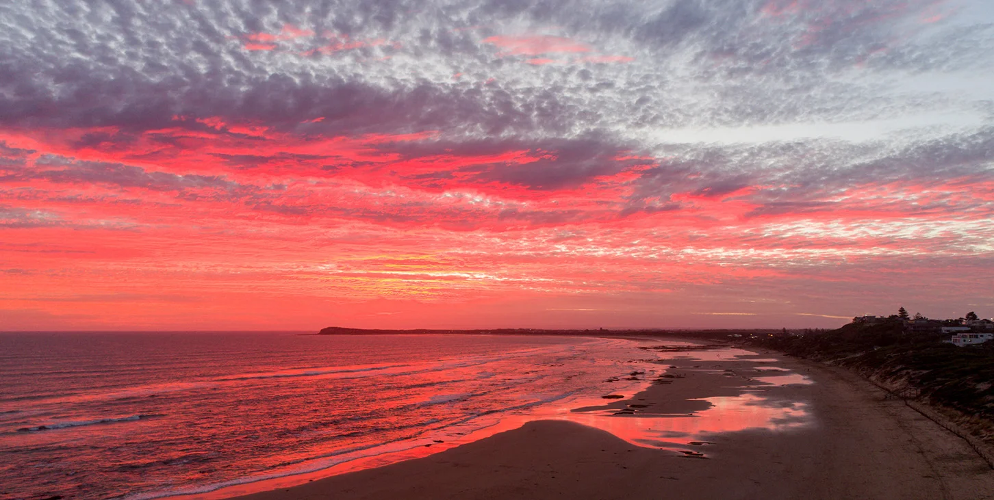 Drone Sunset