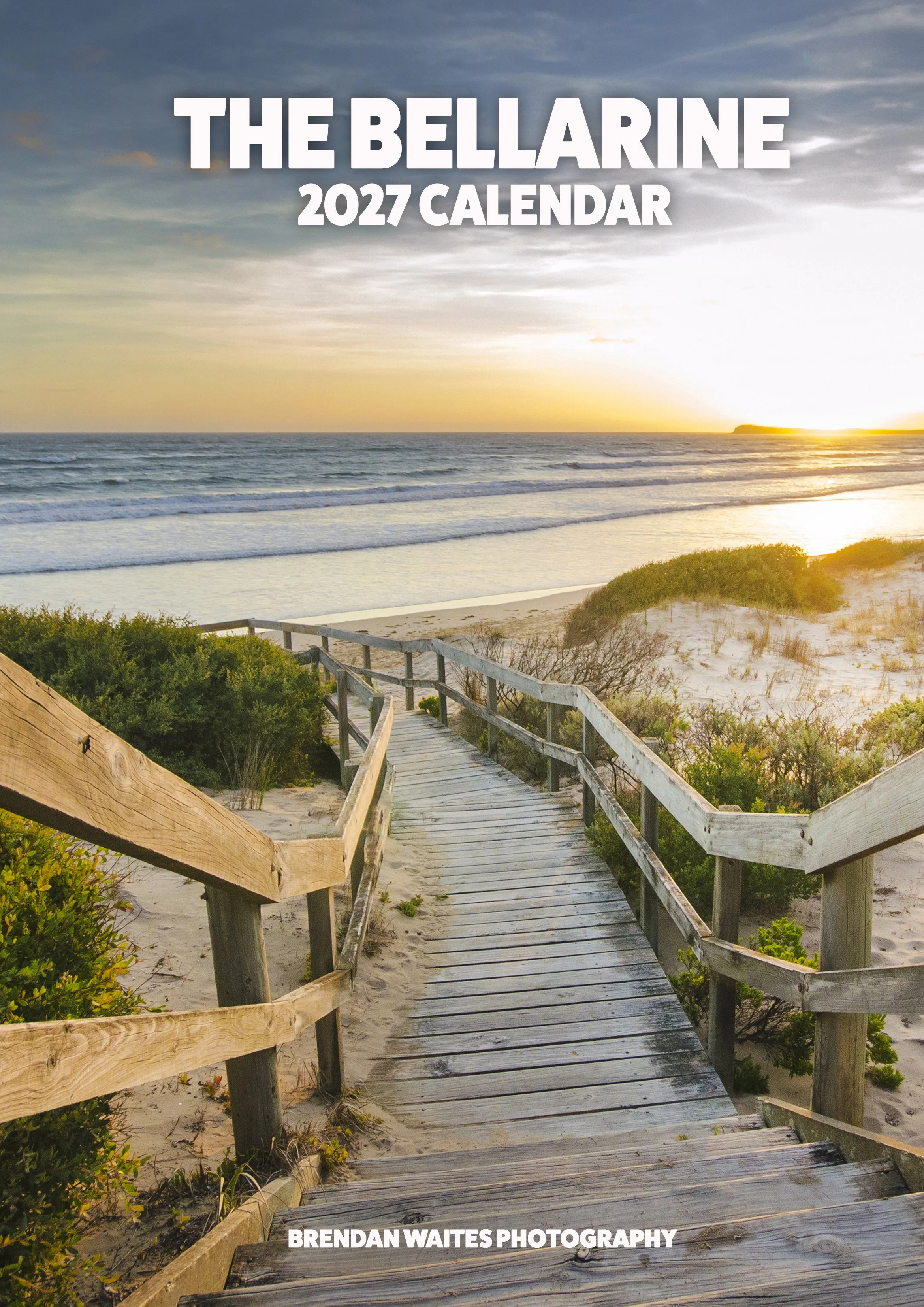 2027 Bellarine Peninsula A3 Calendar - DELIVERED AUSTRALIA WIDE from November 2026