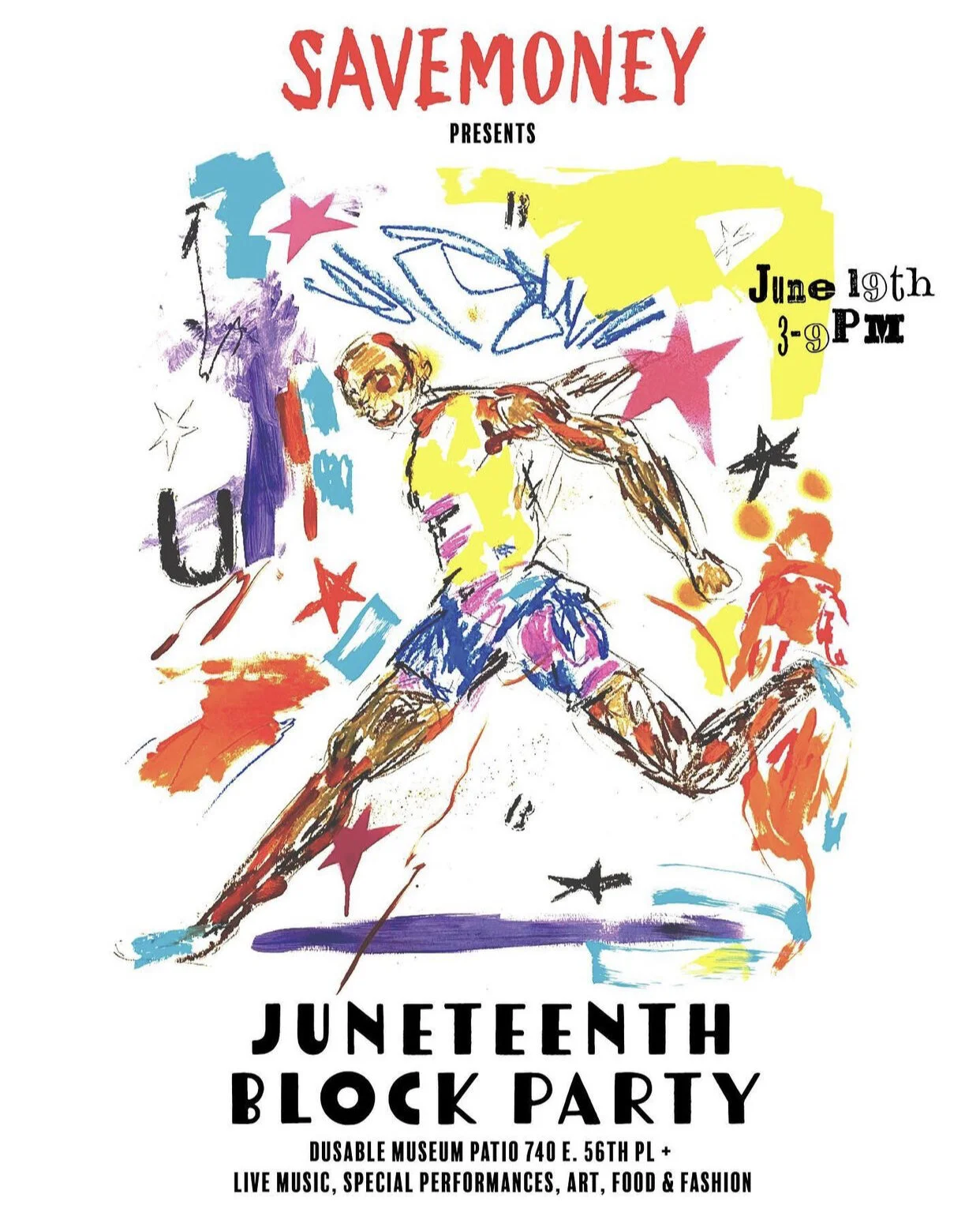 Save Money Juneteenth Block Party 