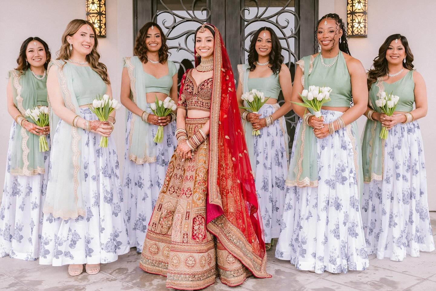 Minimalist, fresh and breezy Bridesmaids outfit palette ✔️Thank you for letting us dress your besties Rakshana! We had such fun with these sets and their color selections.
Proof that using a neutral base lets you play around with ANY colors to pop, f
