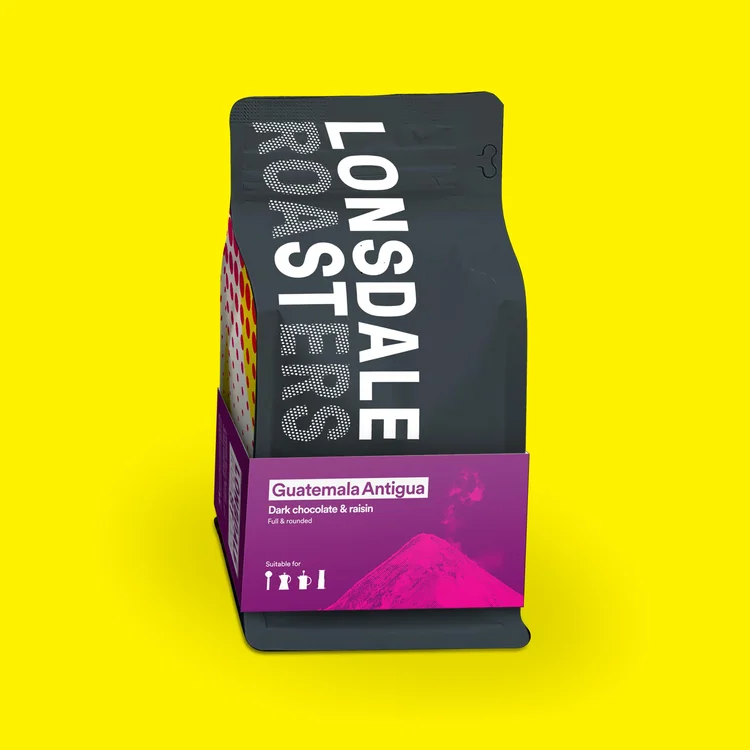 Guatemala Antigua single origin coffee bag