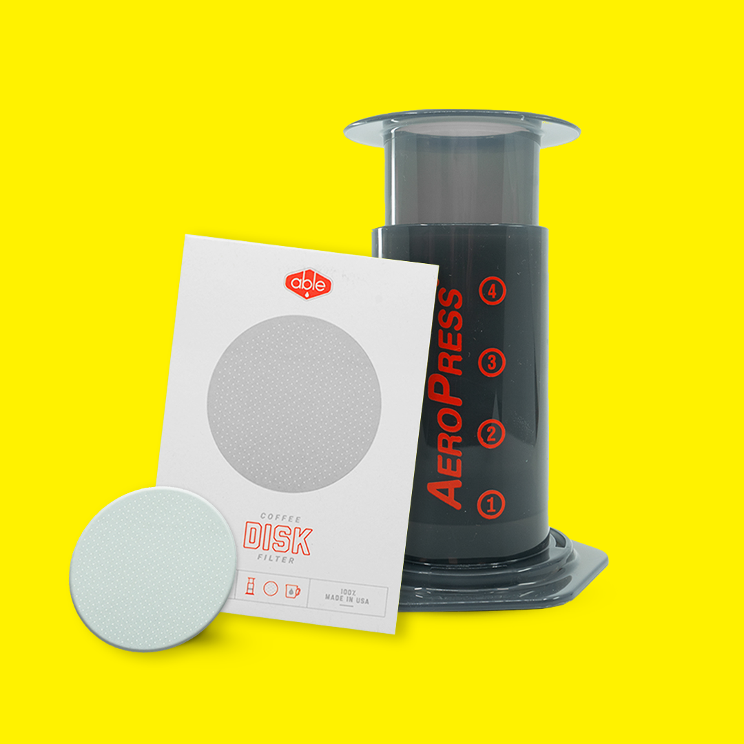 Brewing AeroPress