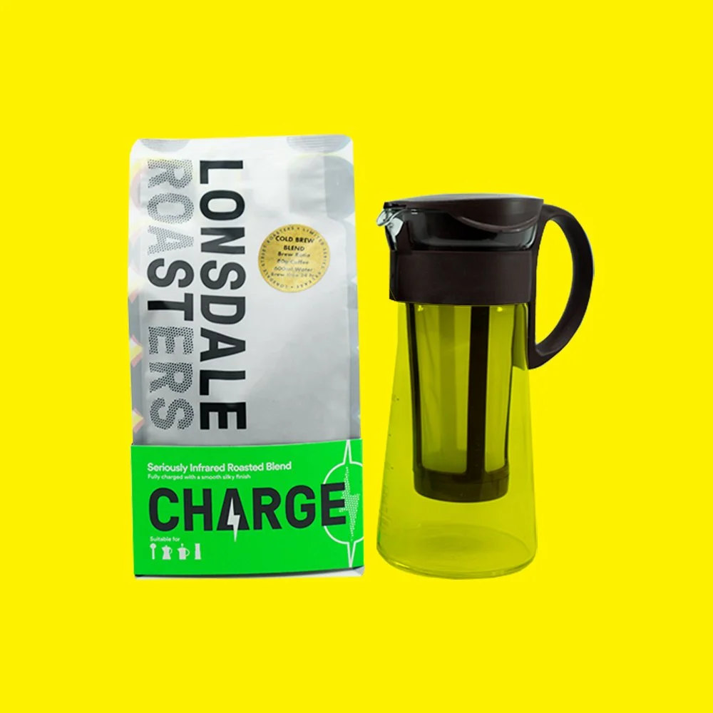 Cold Brew Blend 500g pre-ground coffee bag — Lonsdale Street Roasters Canberra