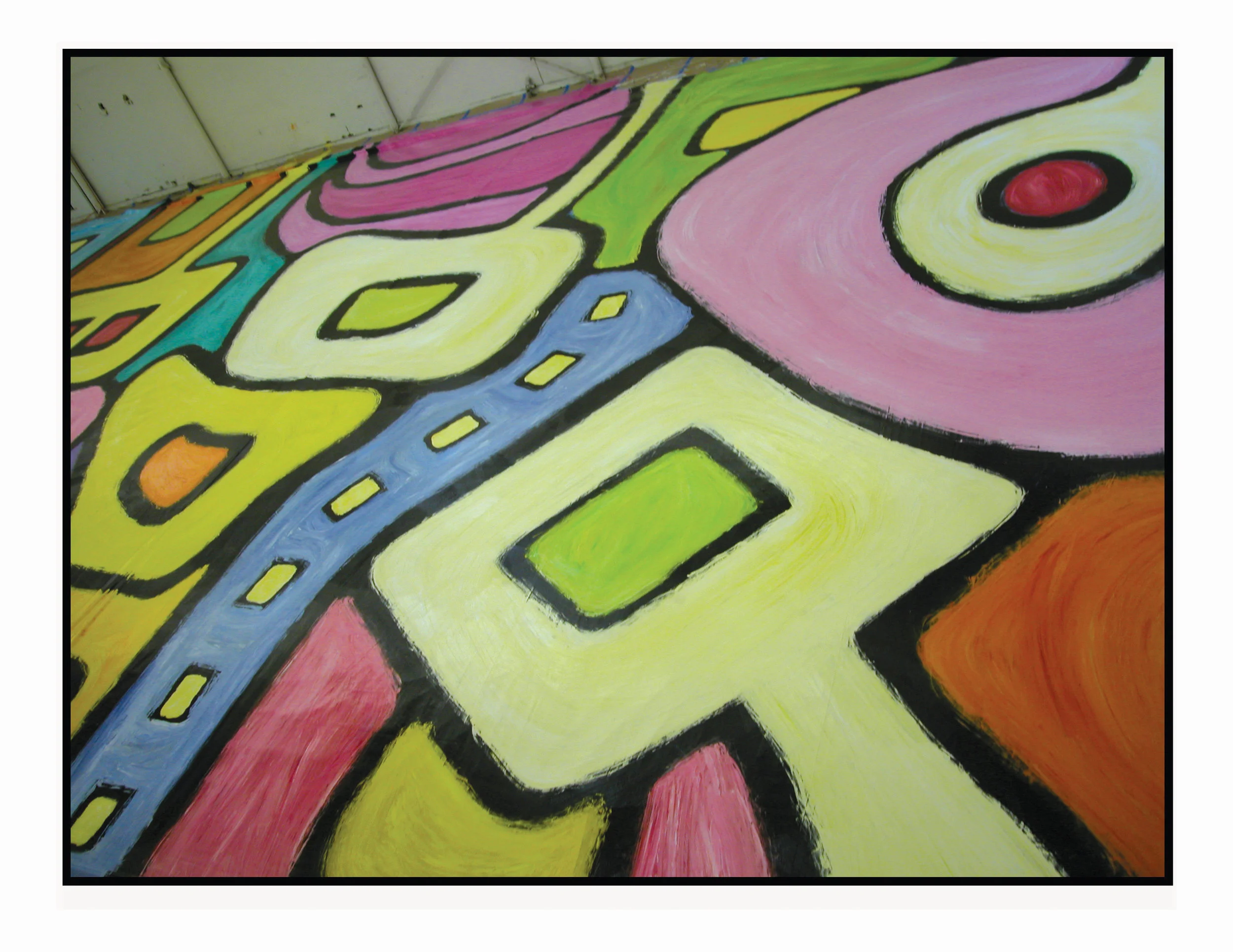 Syncopation; work in progress (detail), 2004